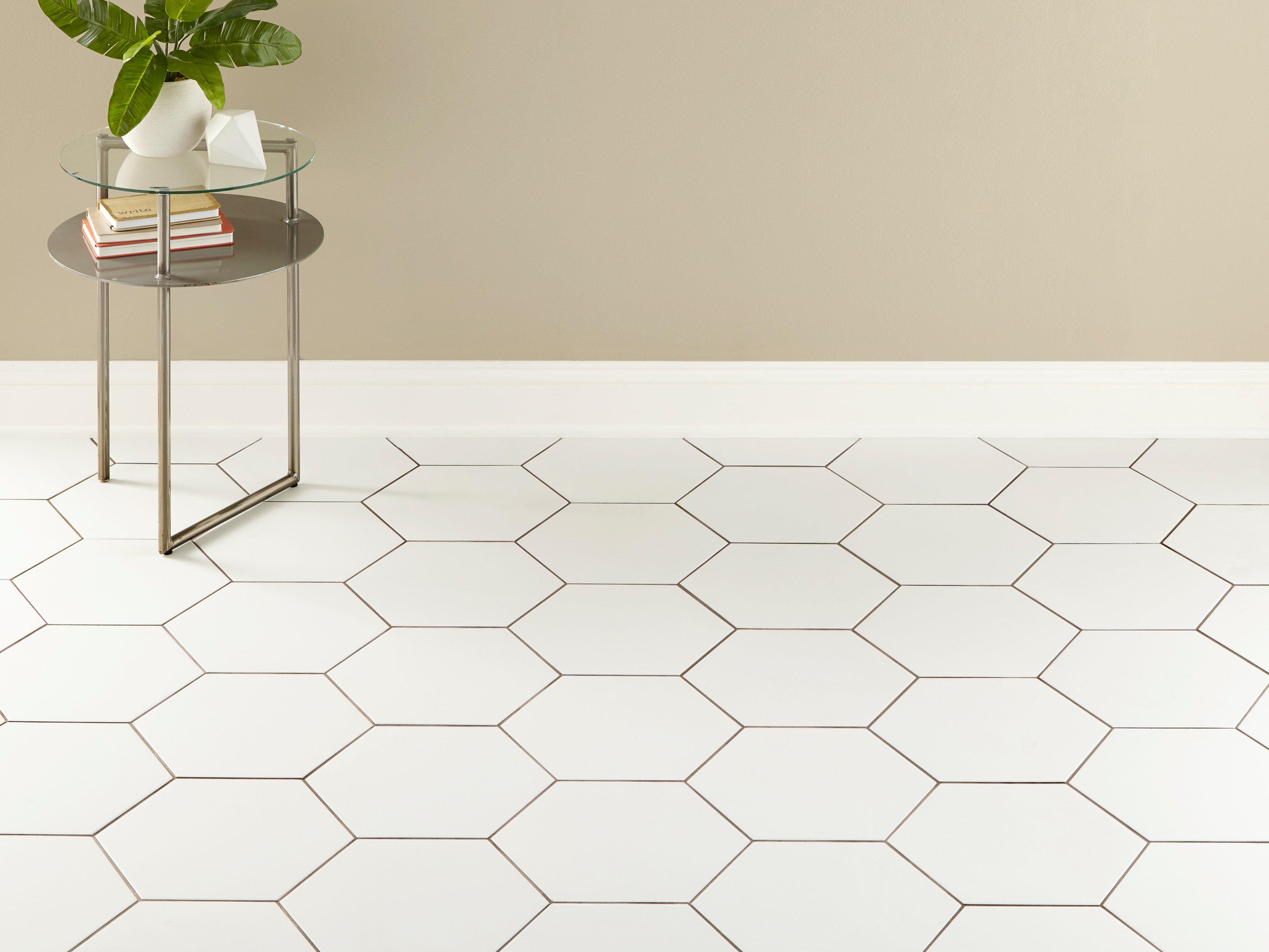 Opal White Matte Porcelain Mosaic