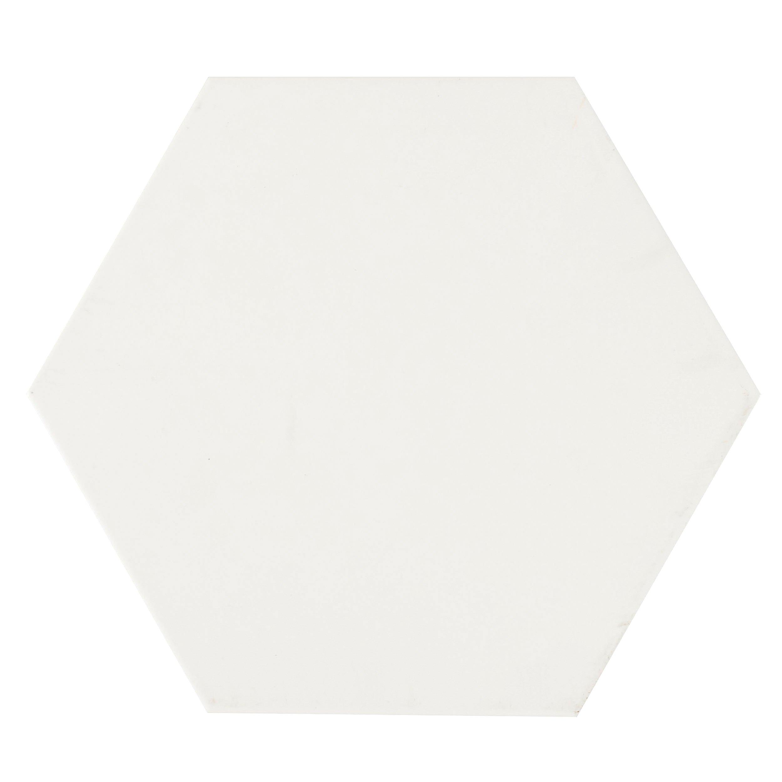Opal White Matte Porcelain Mosaic