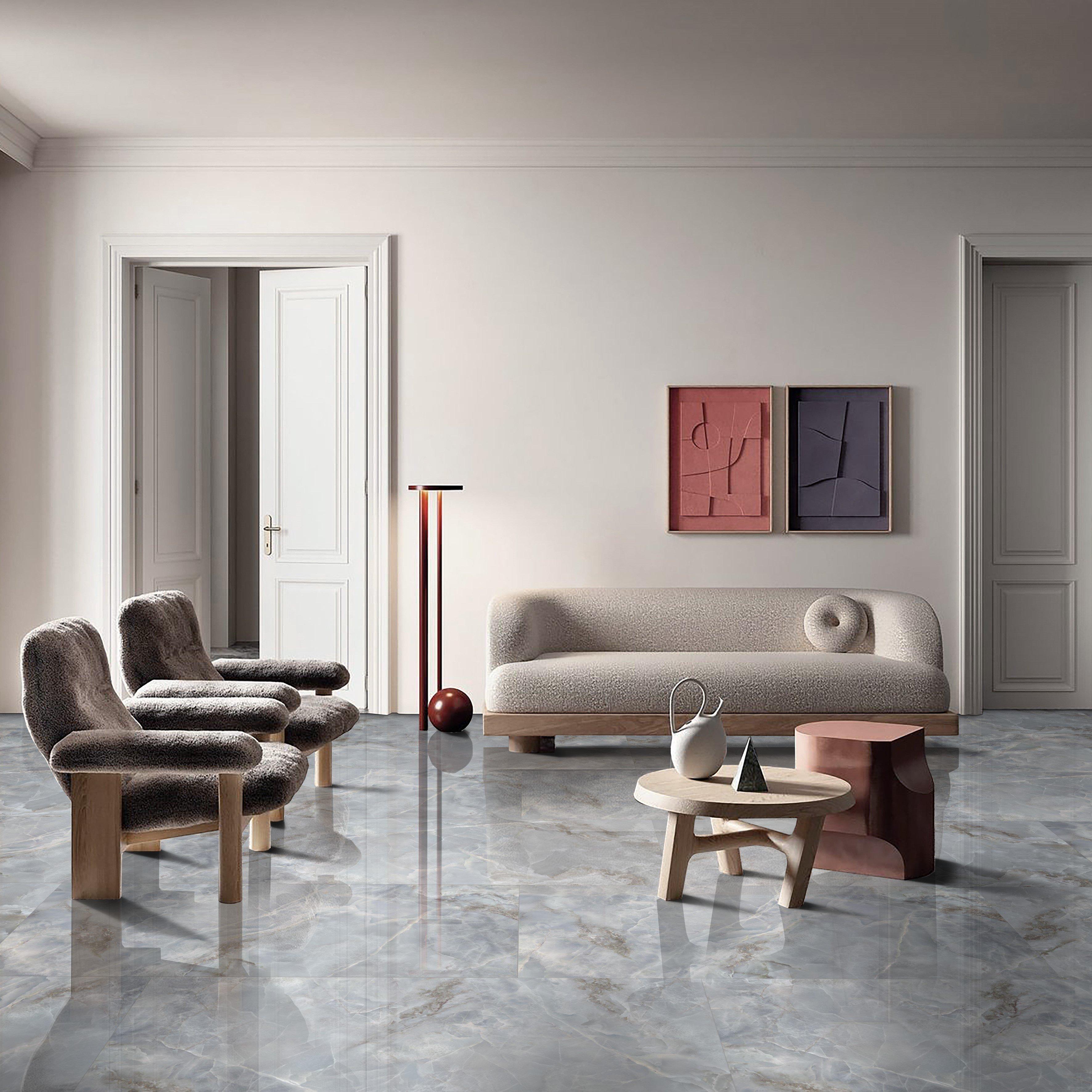Balto Azul Polished Porcelain Tile
