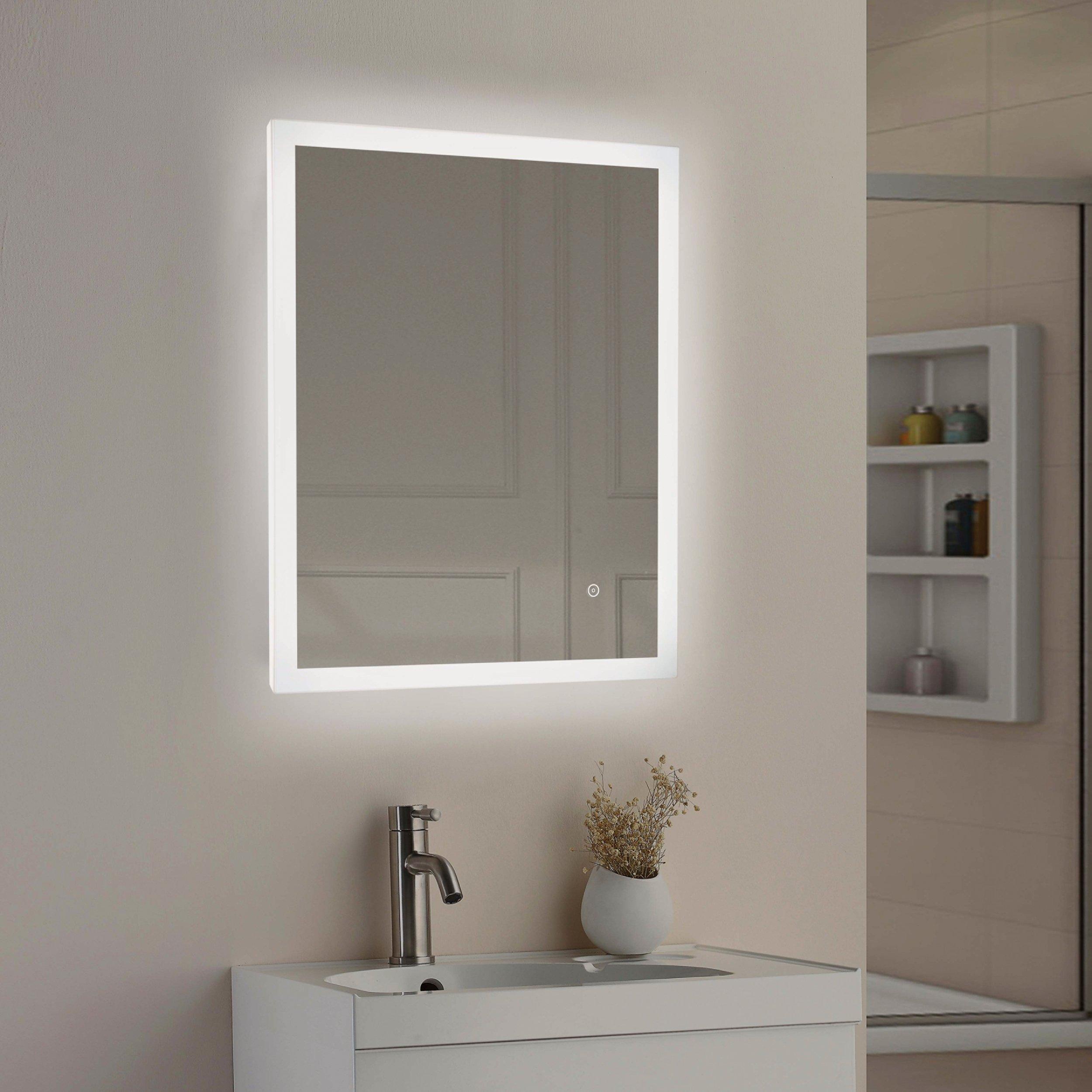 Homewerks 24 in. Silver LED Mirror