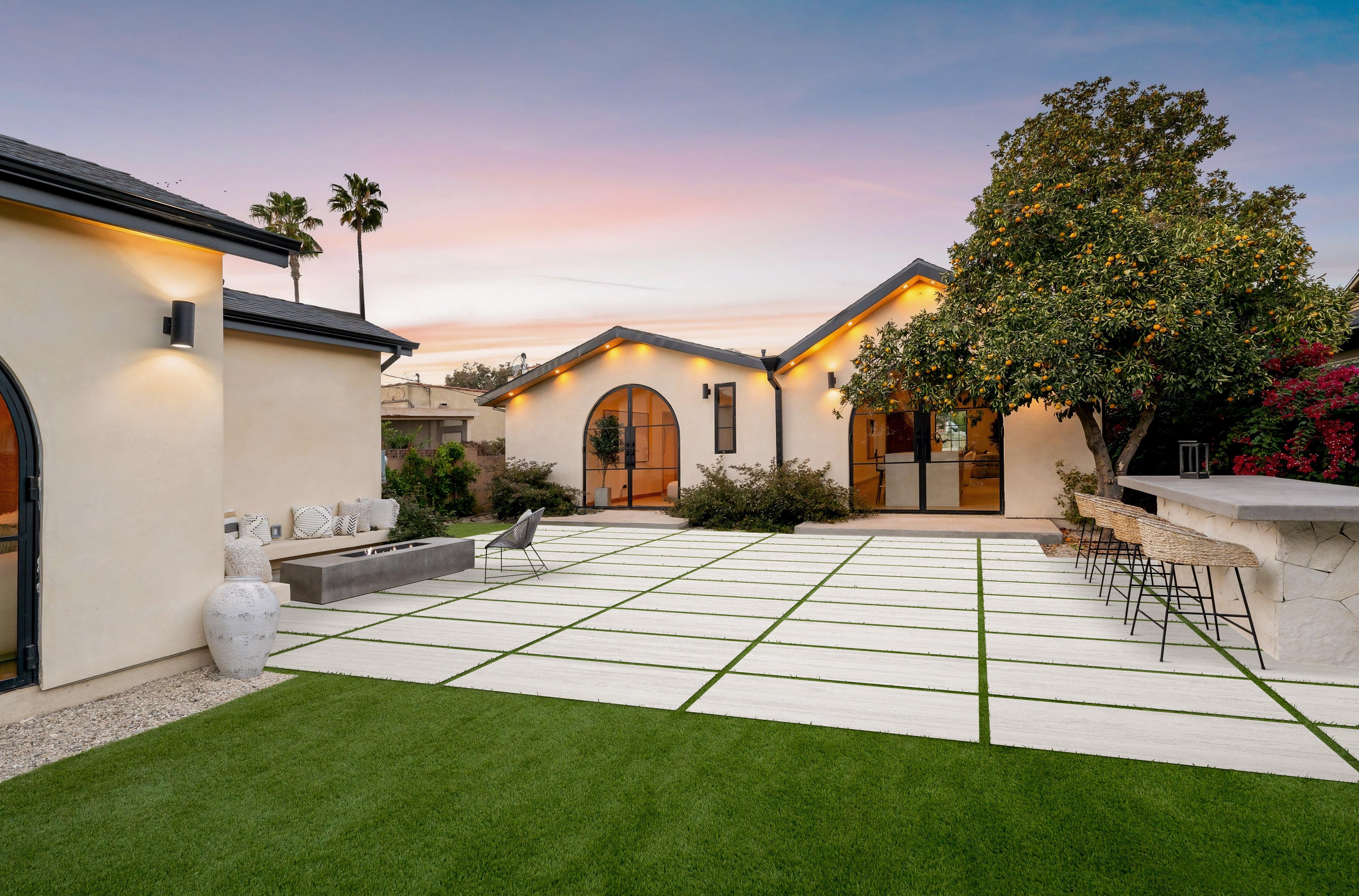 Riviera Oyster Matte Porcelain Paver