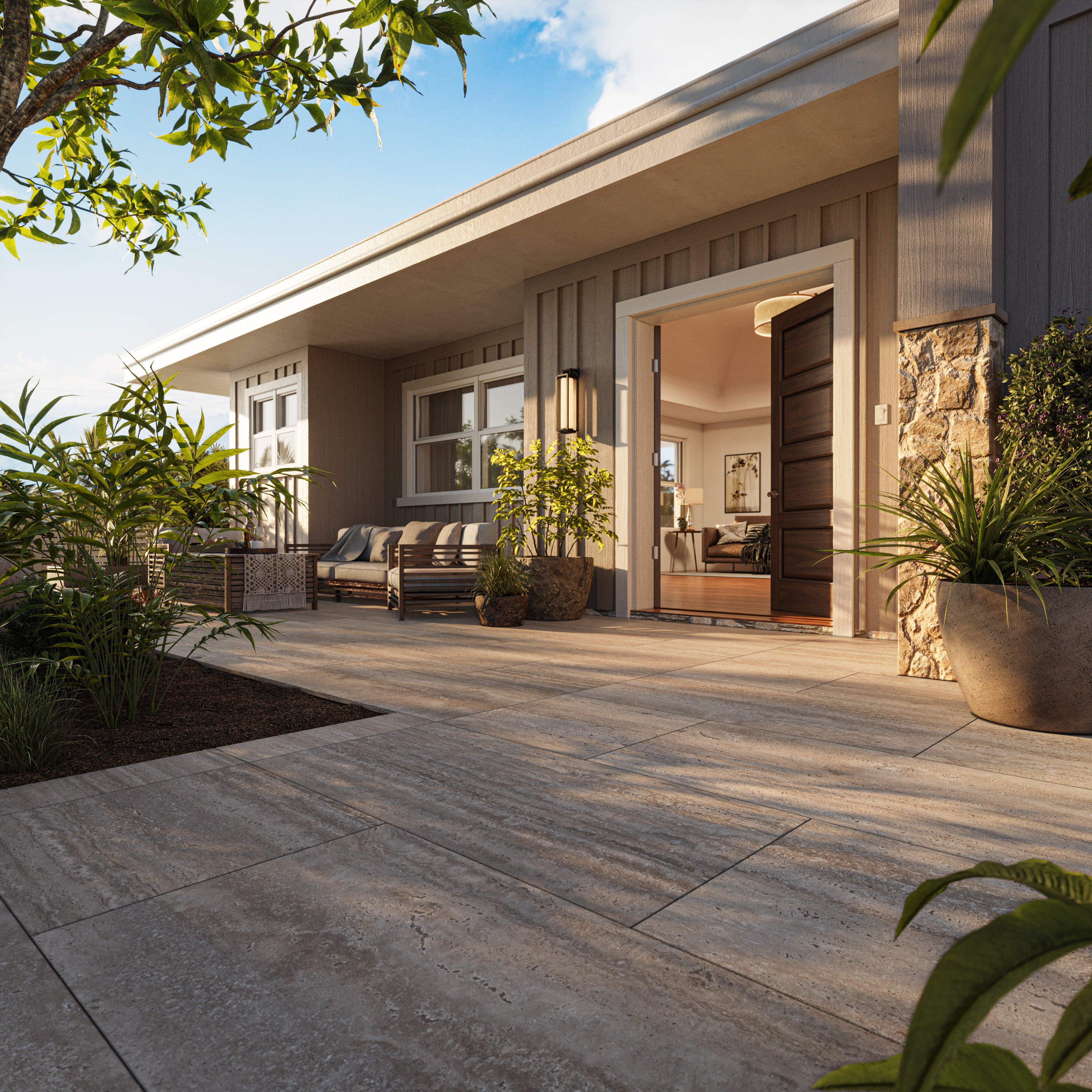 Riviera Chai Matte Porcelain Paver