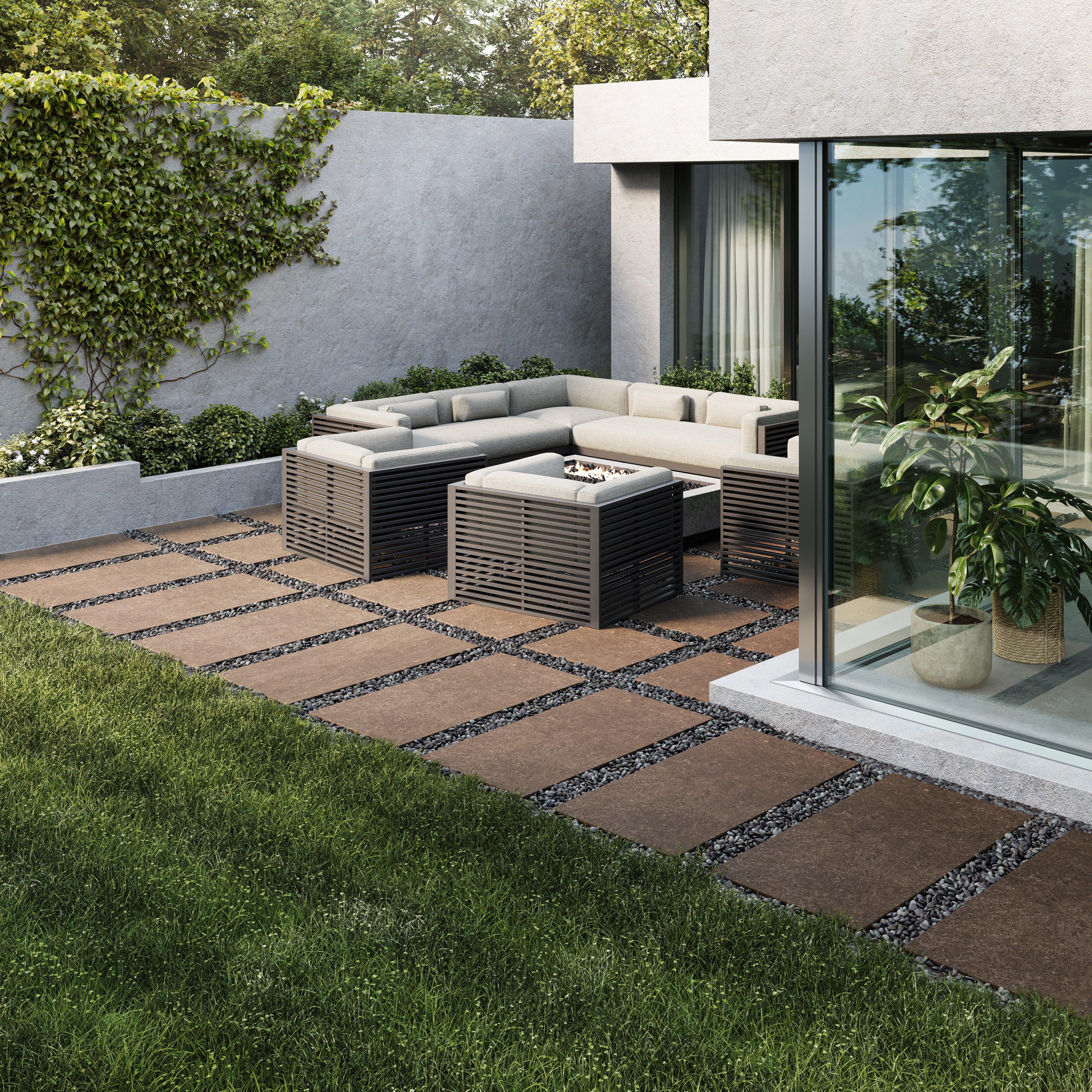 Capri Truffle Matte Porcelain Paver