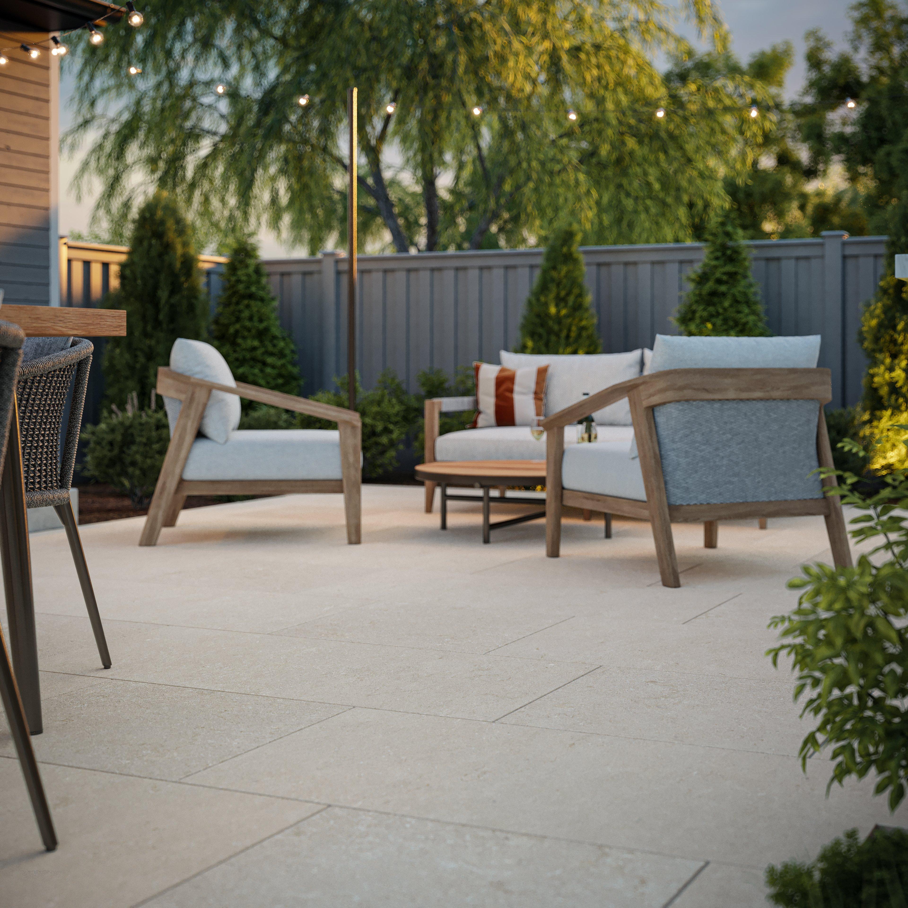 Capri Almond Matte Porcelain Paver