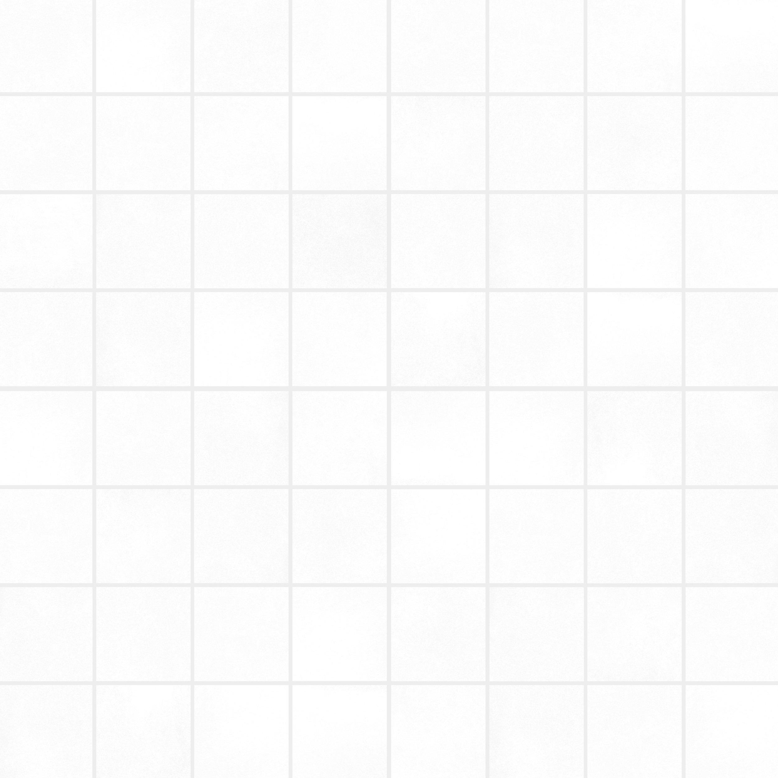 Luxe Frost Square Matte Porcelain Mosaic