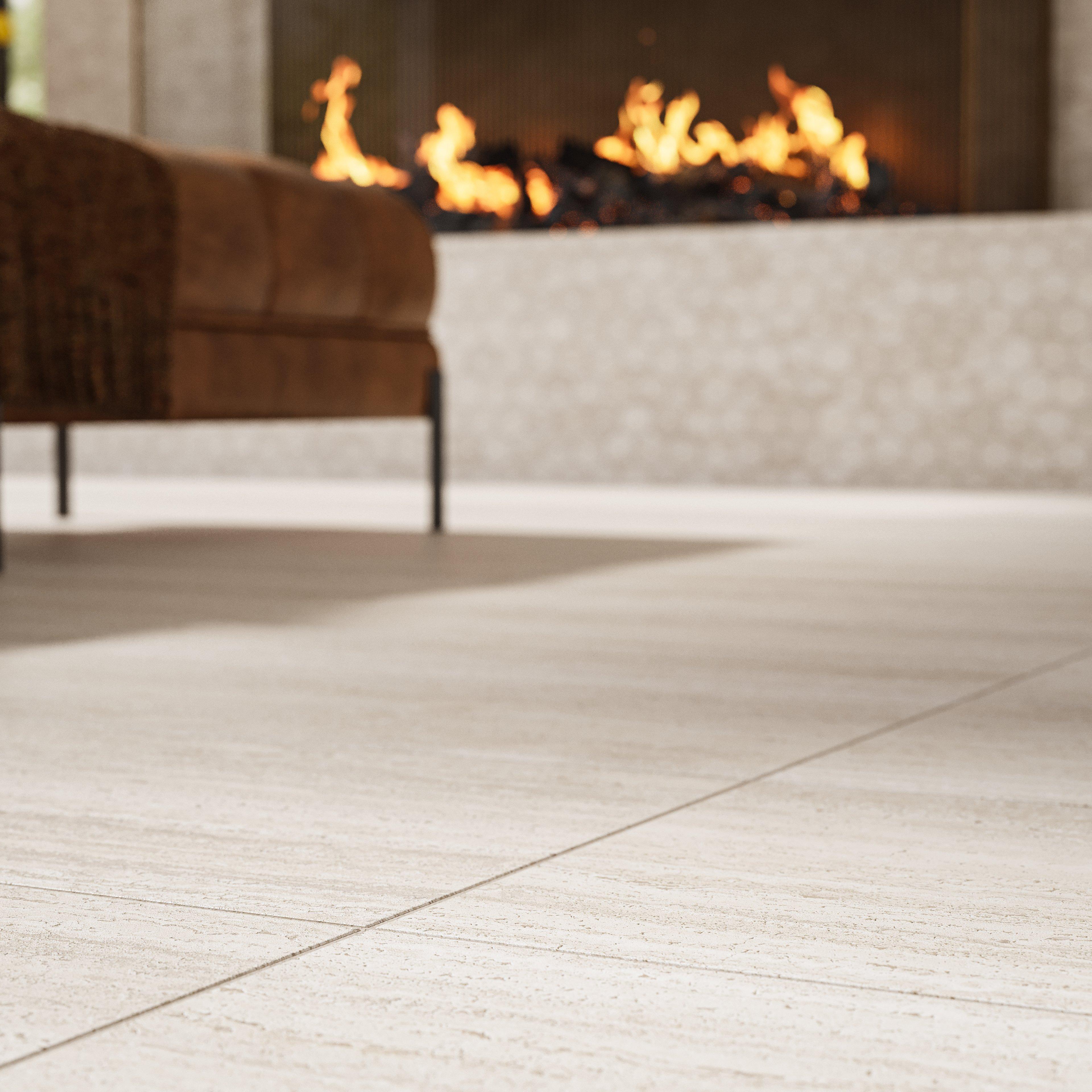 Riviera Oat Hexagon Matte Porcelain Mosaic