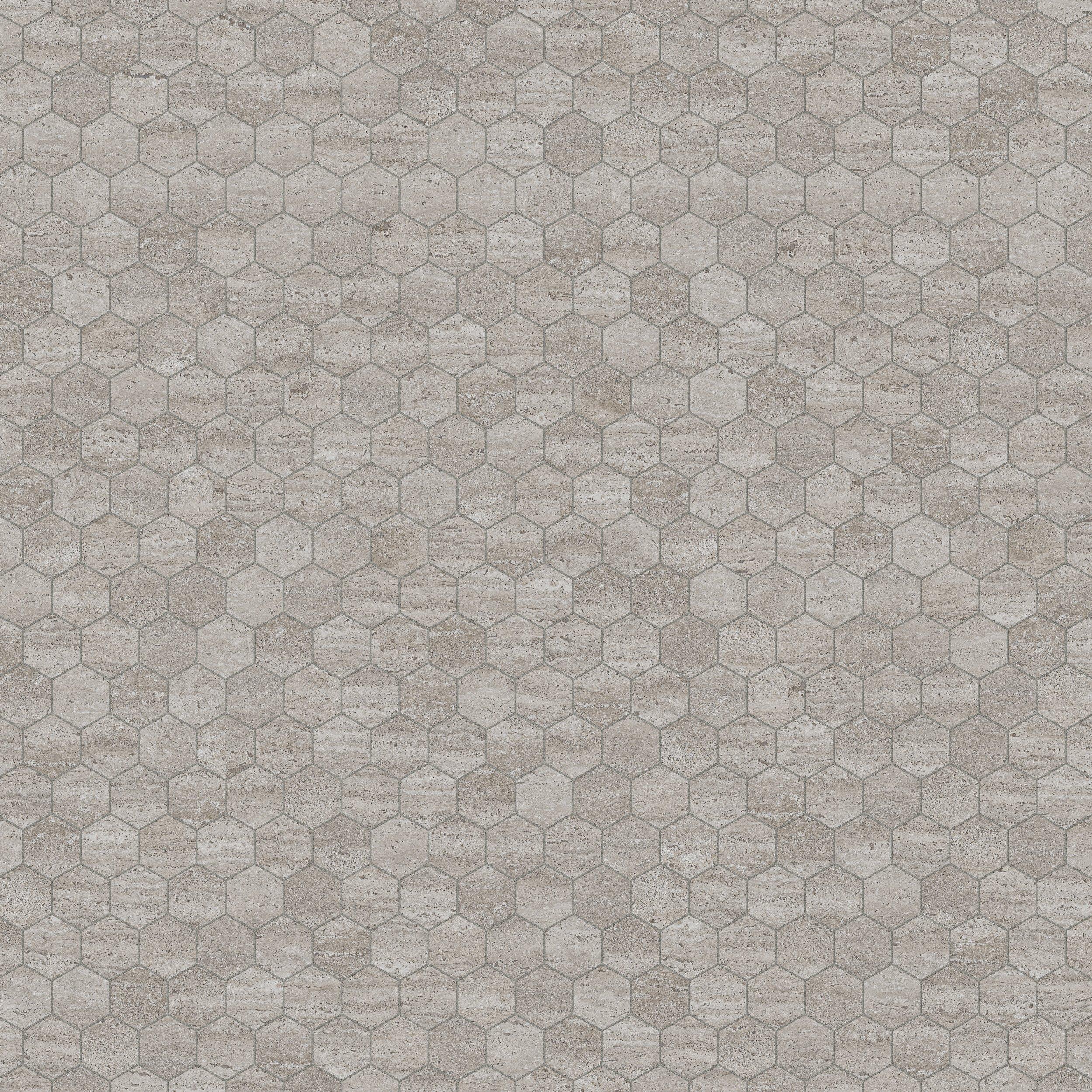 Riviera Porcini Hexagon Matte Porcelain Mosaic