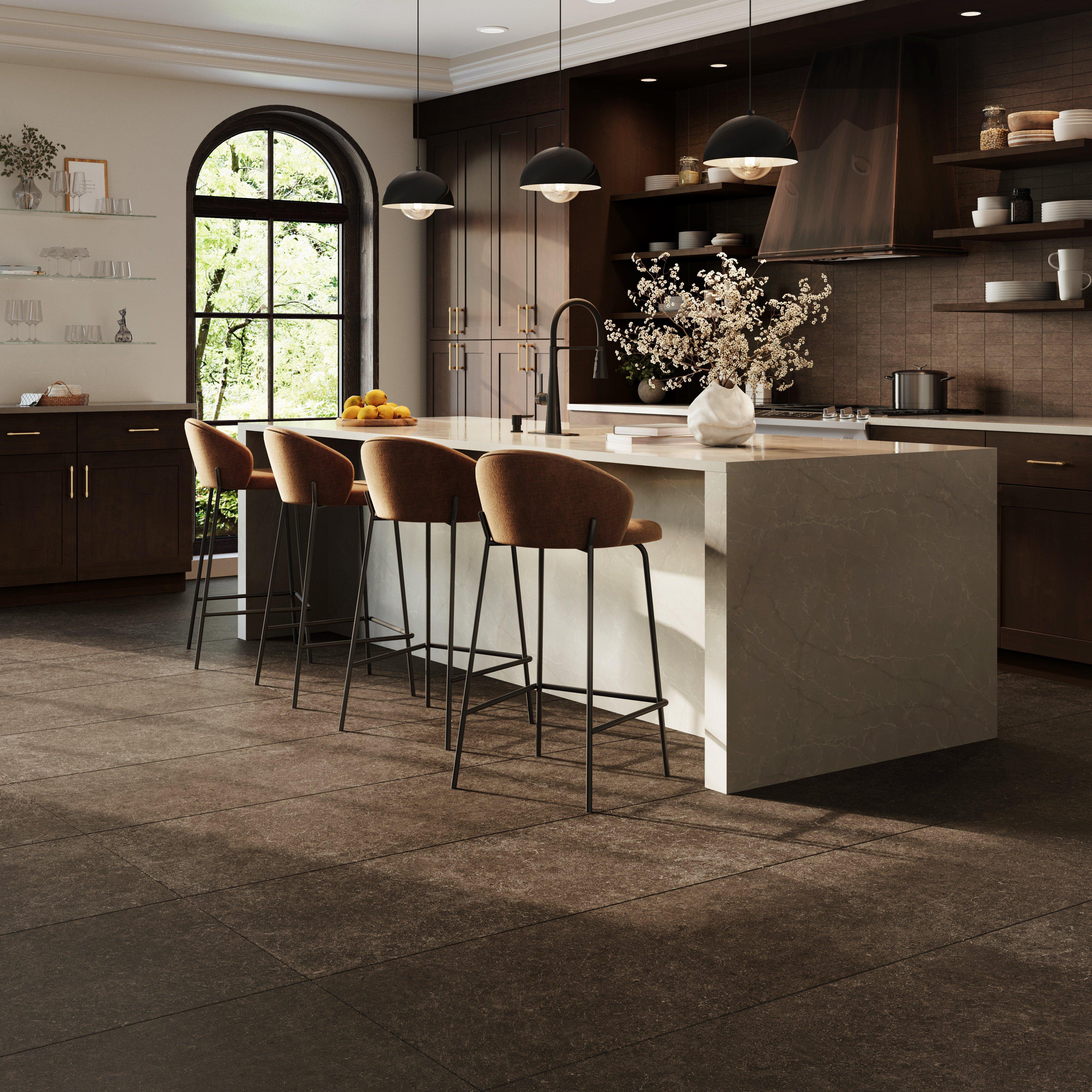 Destine 7-9/16 in. Center-to-Center Champagne Bronze Cabinet Pull