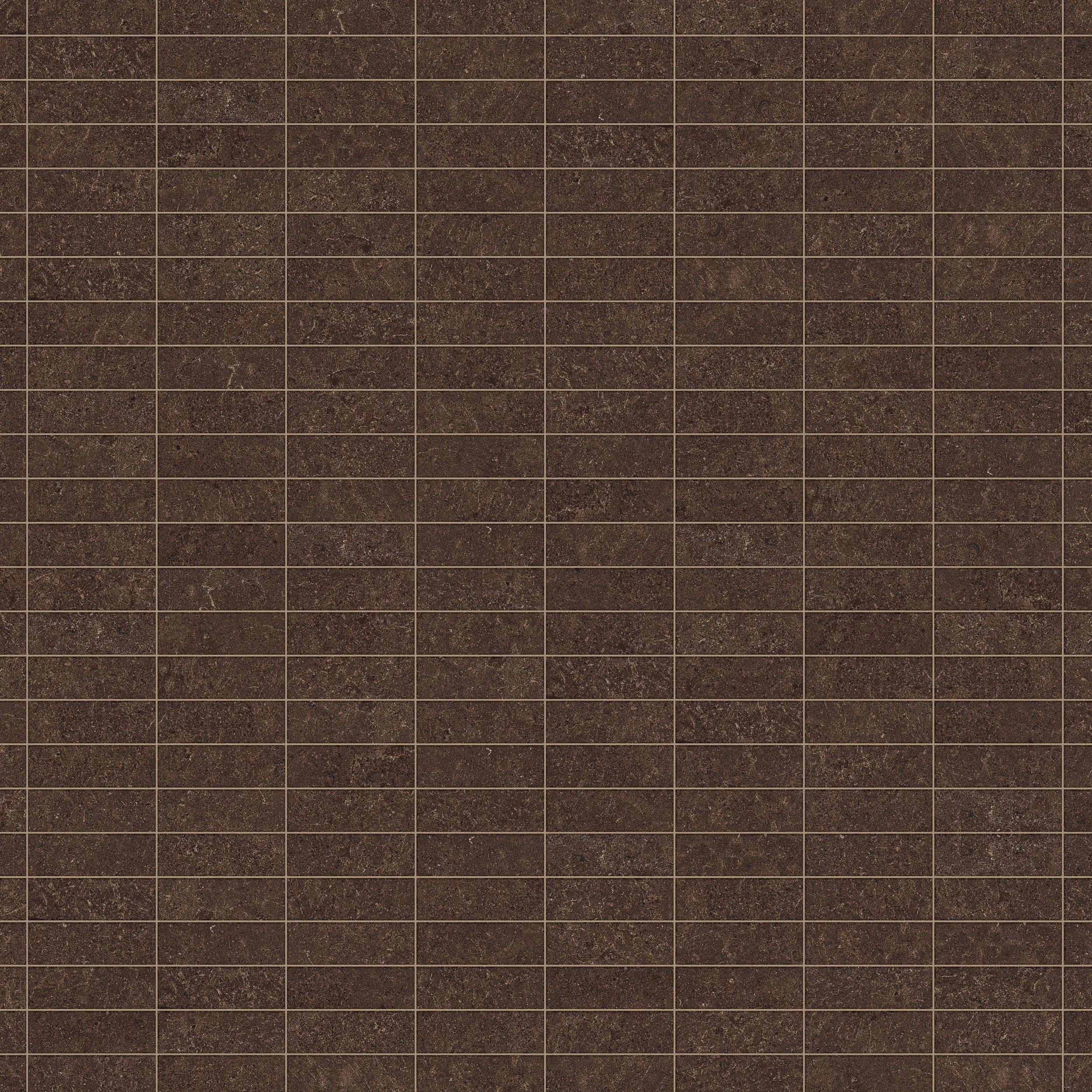 Capri Truffle Stack Matte Porcelain Mosaic