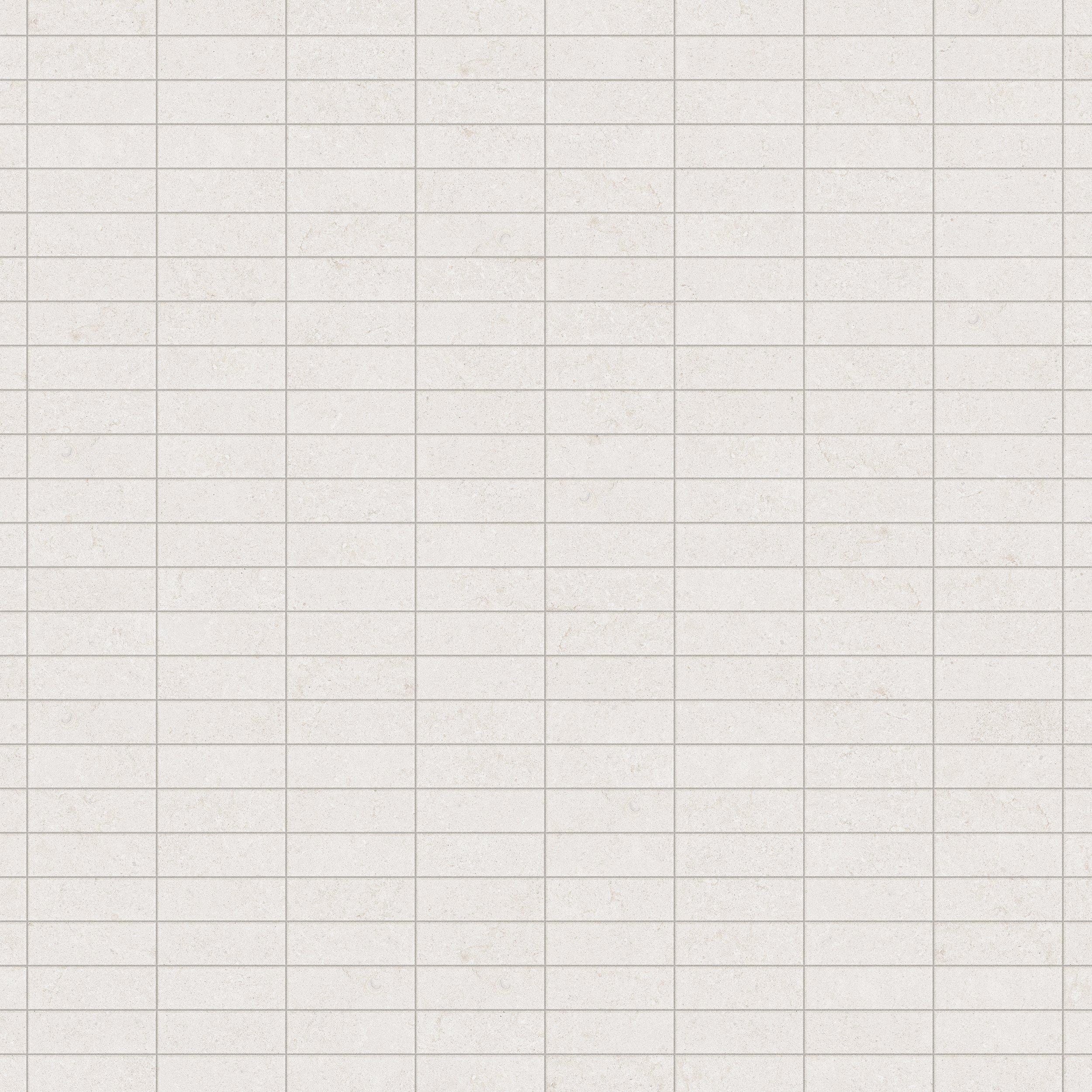 Capri Oyster Stack Matte Porcelain Mosaic