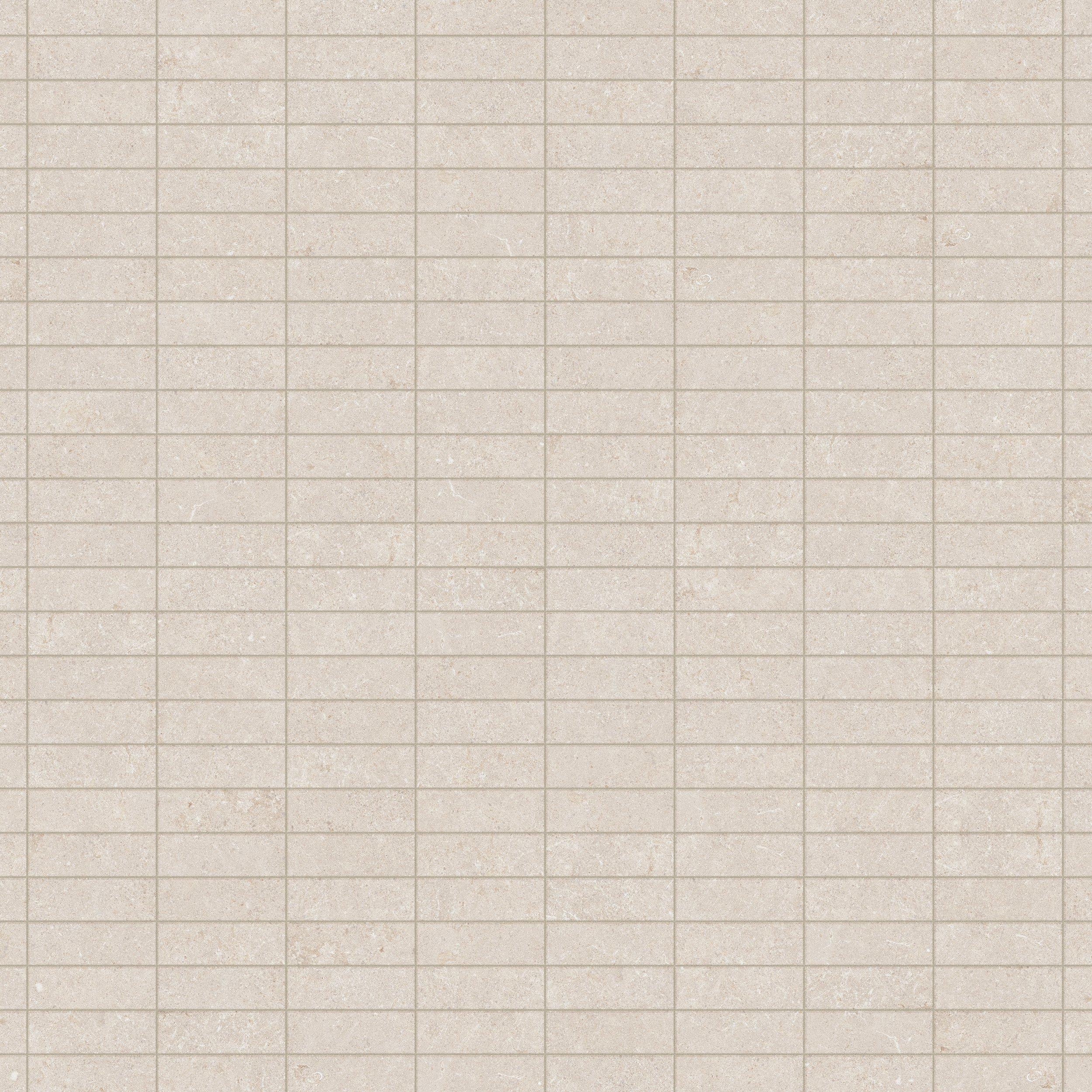 Capri Almond Stack Matte Porcelain Mosaic