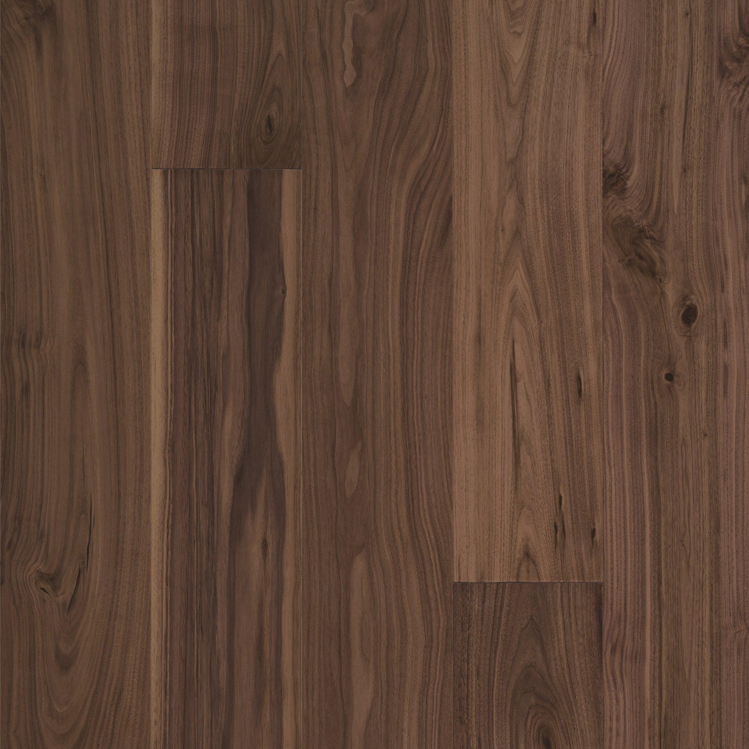 Walnut Waverly Hand Scraped Water Resistant Engineered Hardwood