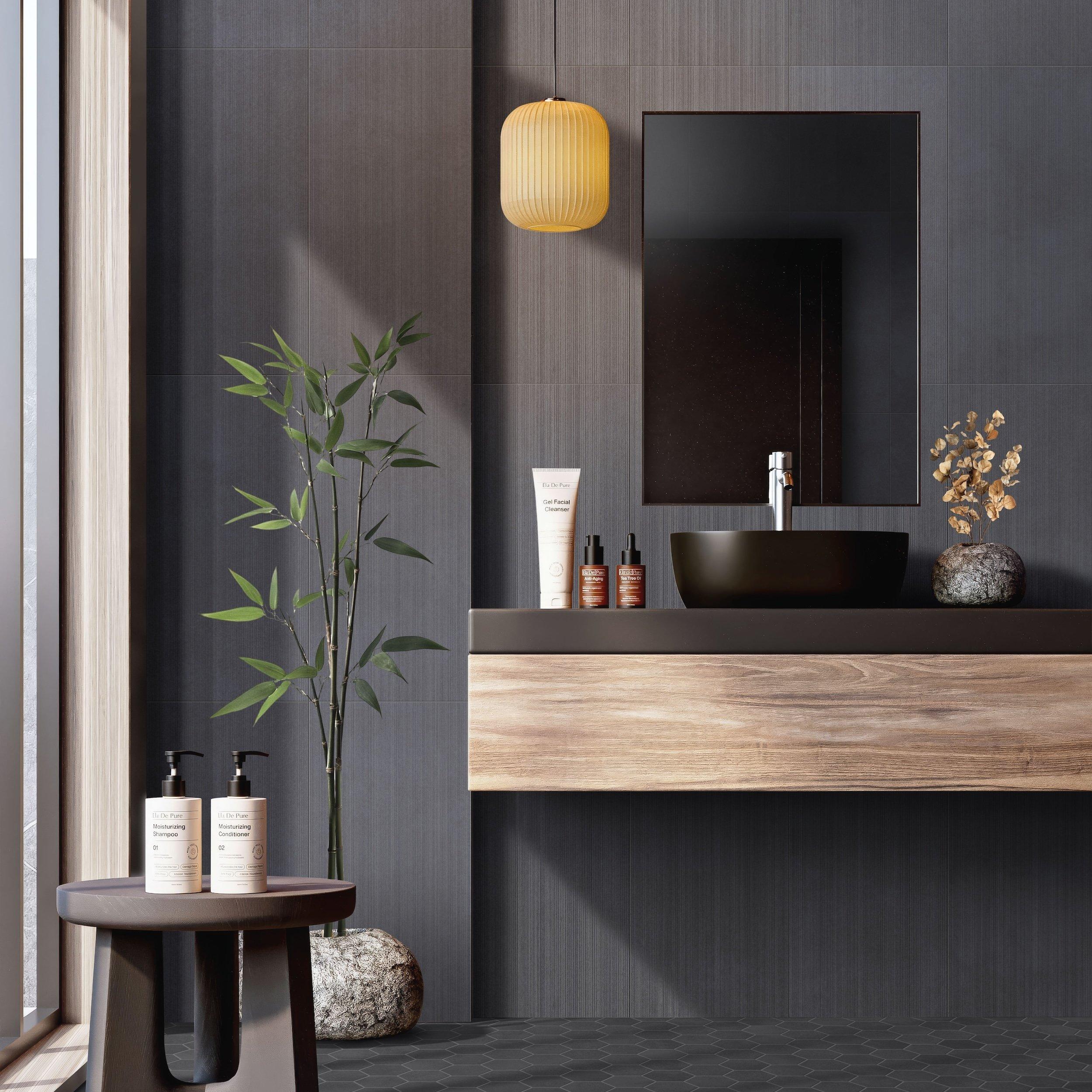 Luxe Night Linear Porcelain Tile