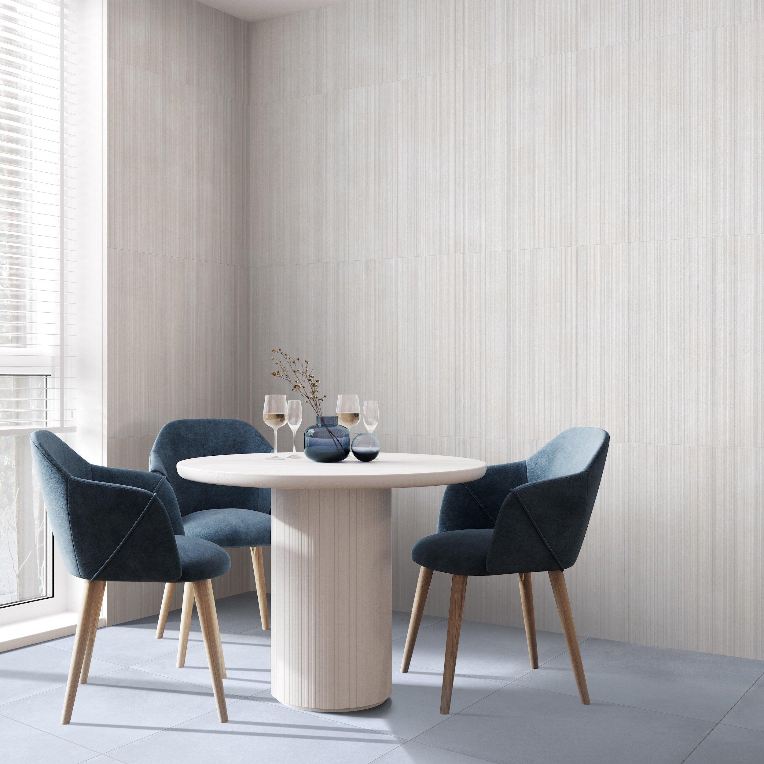 Luxe Sand Linear Porcelain Tile