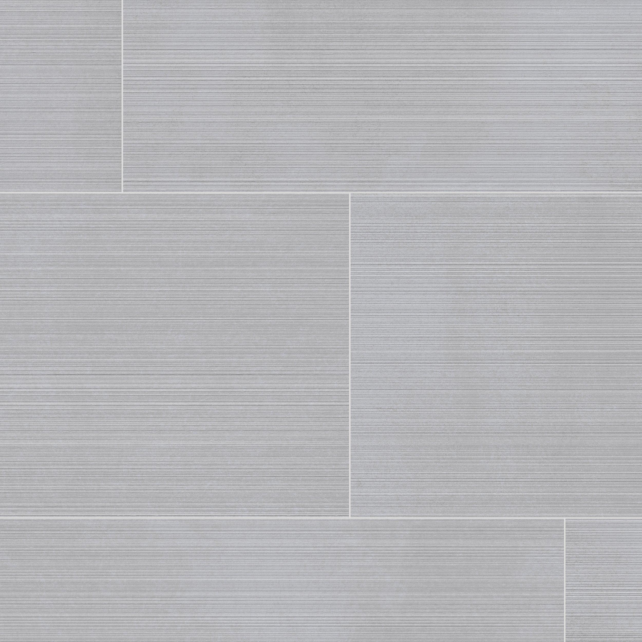 Luxe Smoke Linear Porcelain Tile