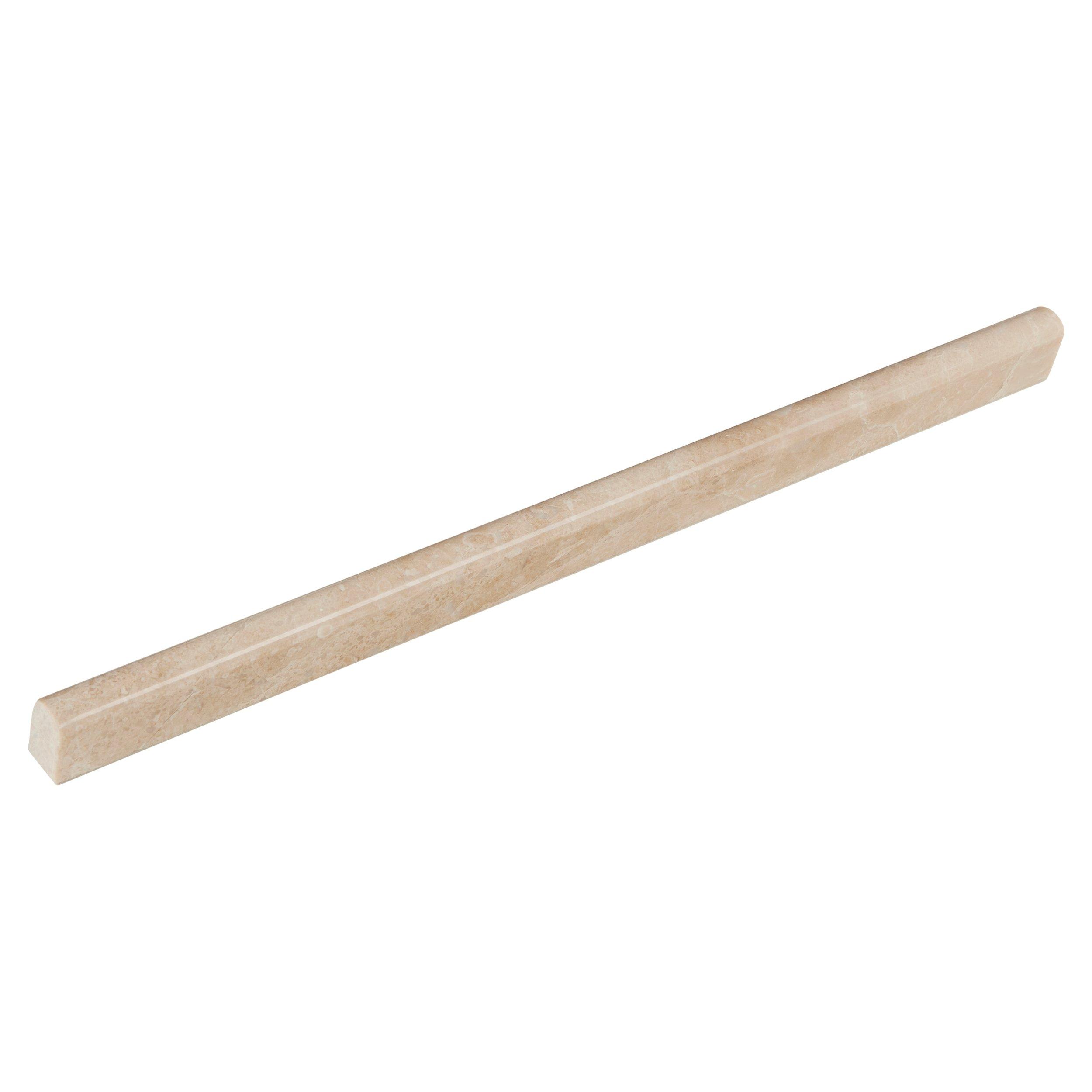 Crema Royal Polished Marble Pencil