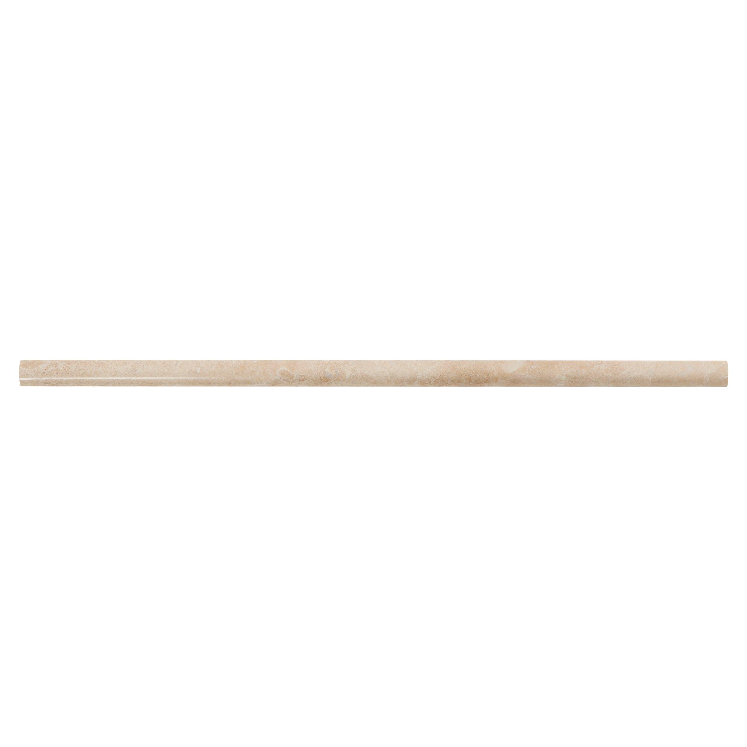 Crema Royal Polished Marble Pencil