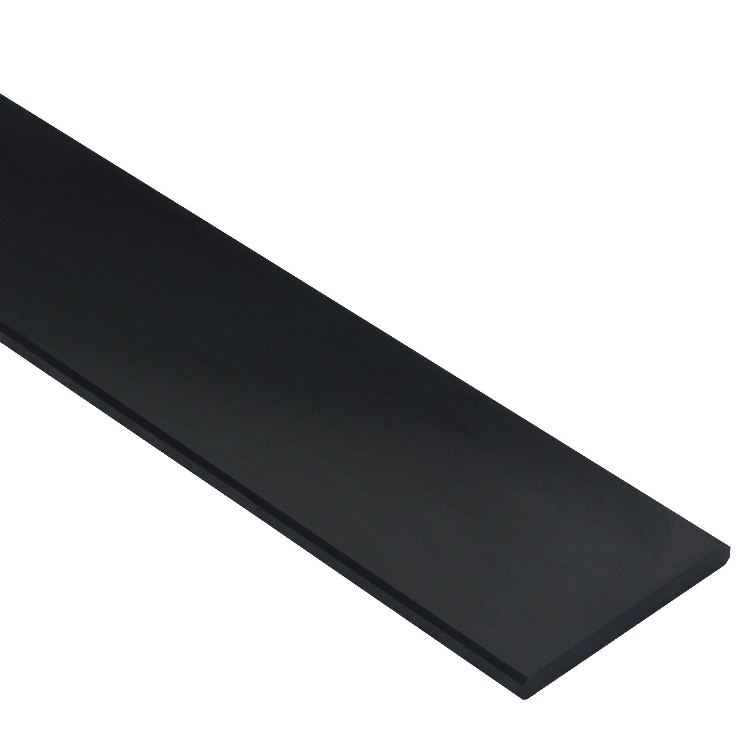 Black Polished Engineered Marble Curb