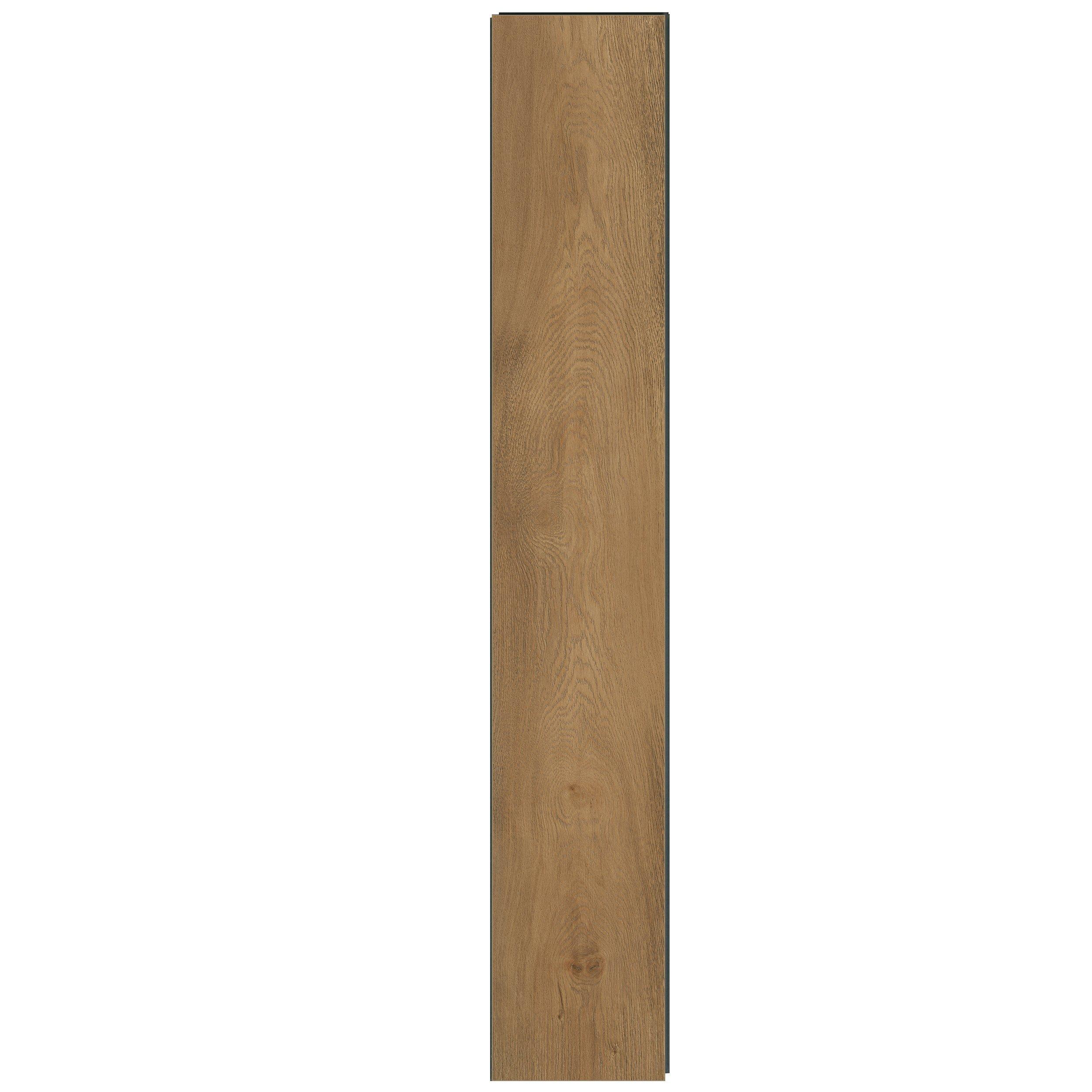 Layton Oak Waterproof Rigid Core Luxury Vinyl Plank - Cork Pad
