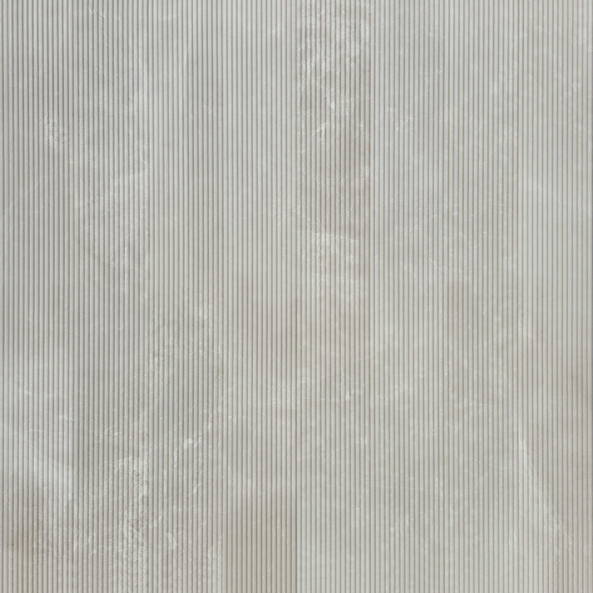 Luna Crema Fluted Honed Marble Tile