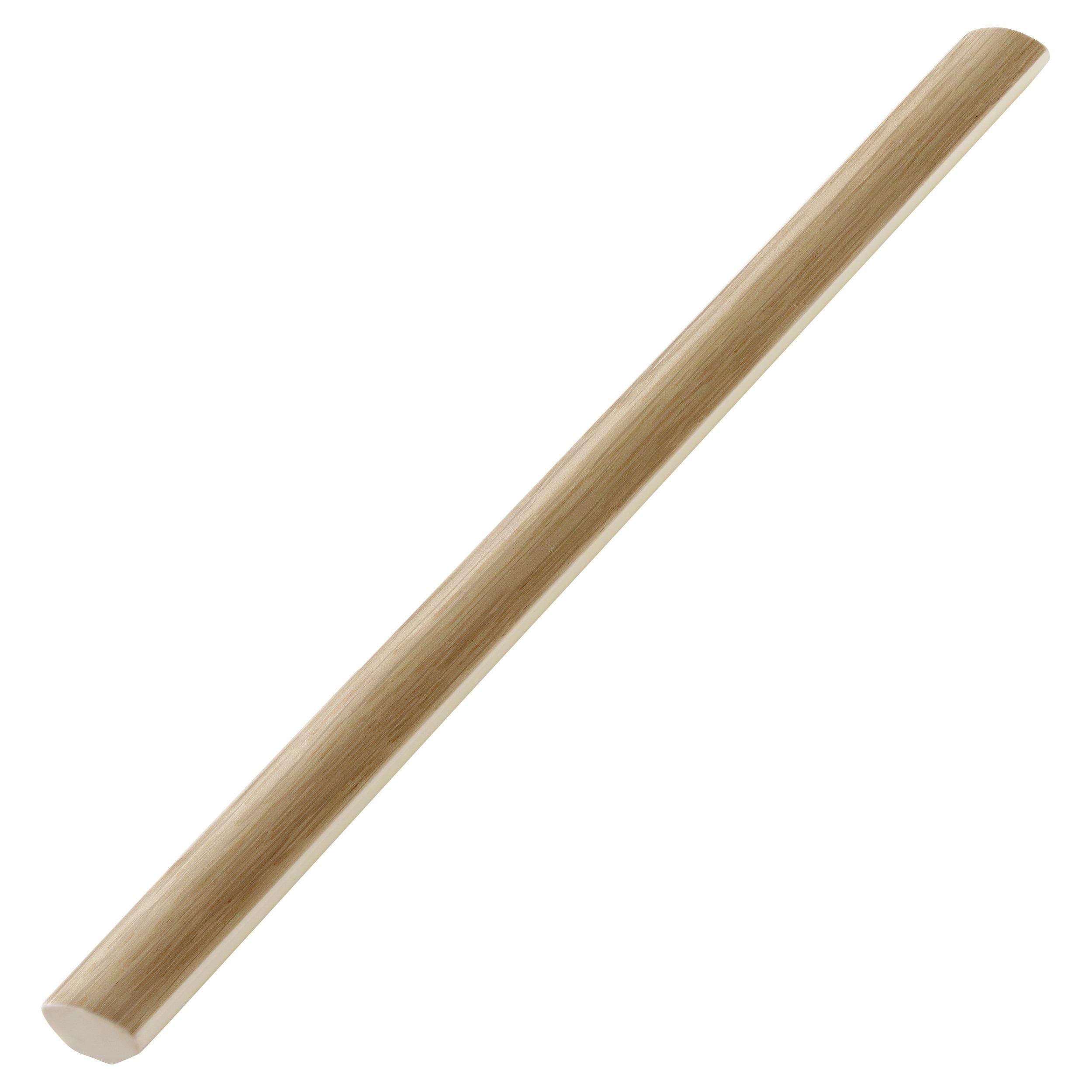 Oak Wood Look Matte Ceramic Pencil