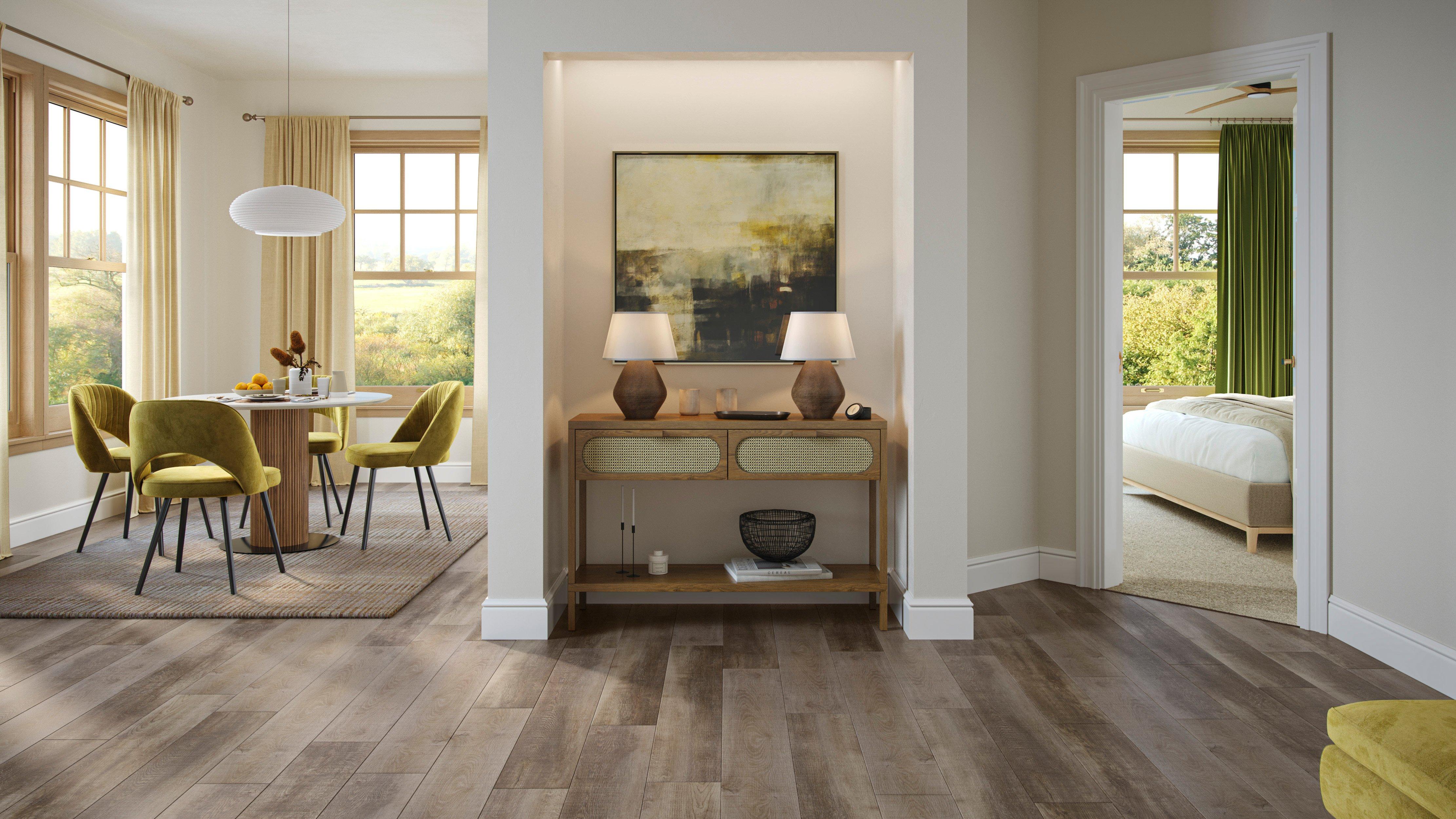 Stallion Springs Waterproof Rigid Core Luxury Vinyl Plank - Foam Pad