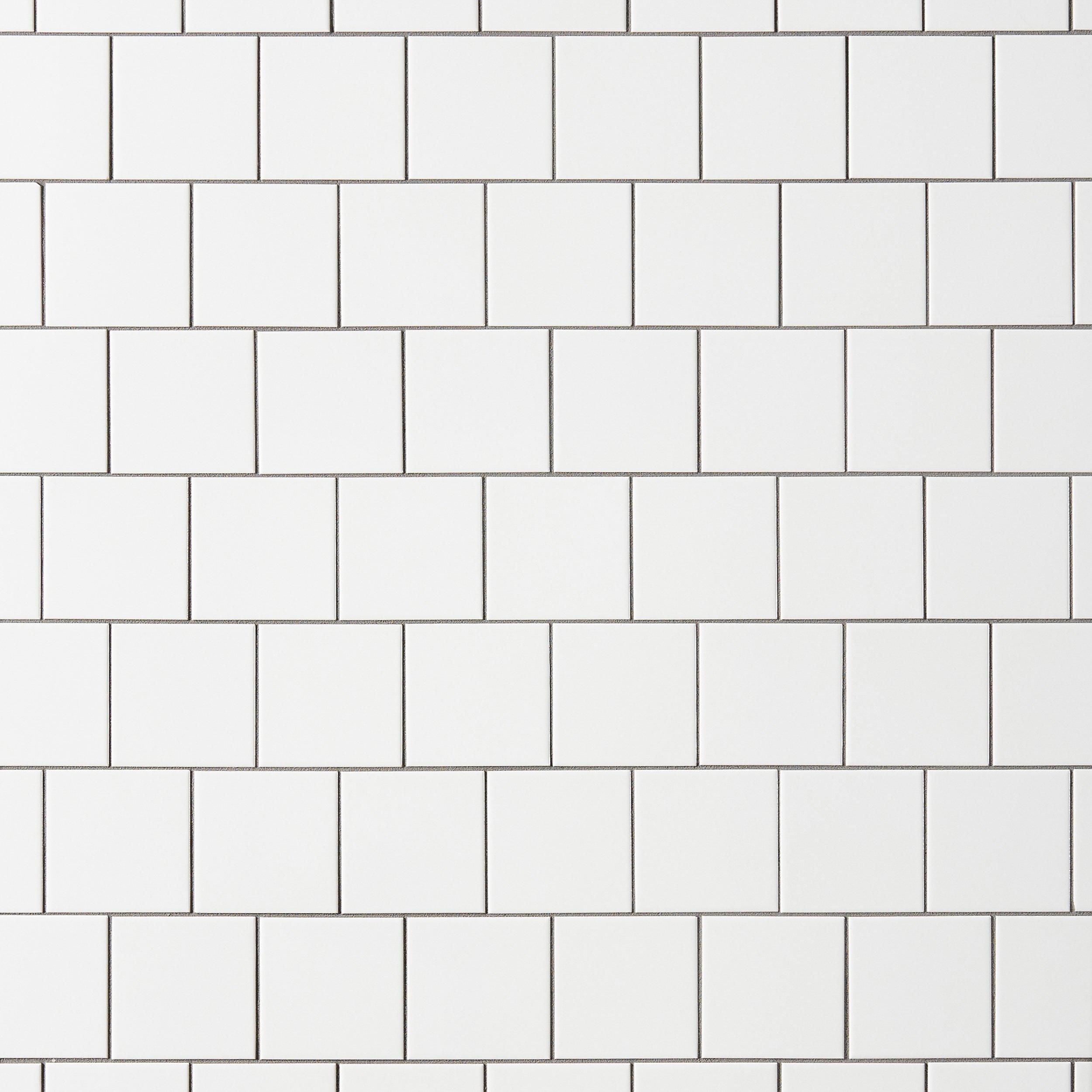 White tiles