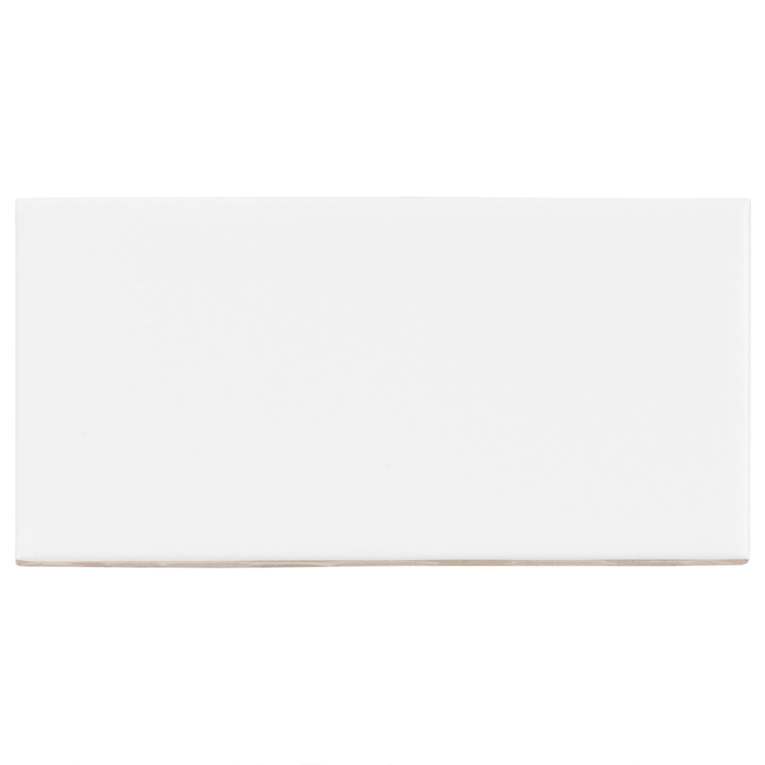 Restore 3 in. x 6 in. Ceramic Bright White Subway Tile (0.125 sq. ft./ Each)