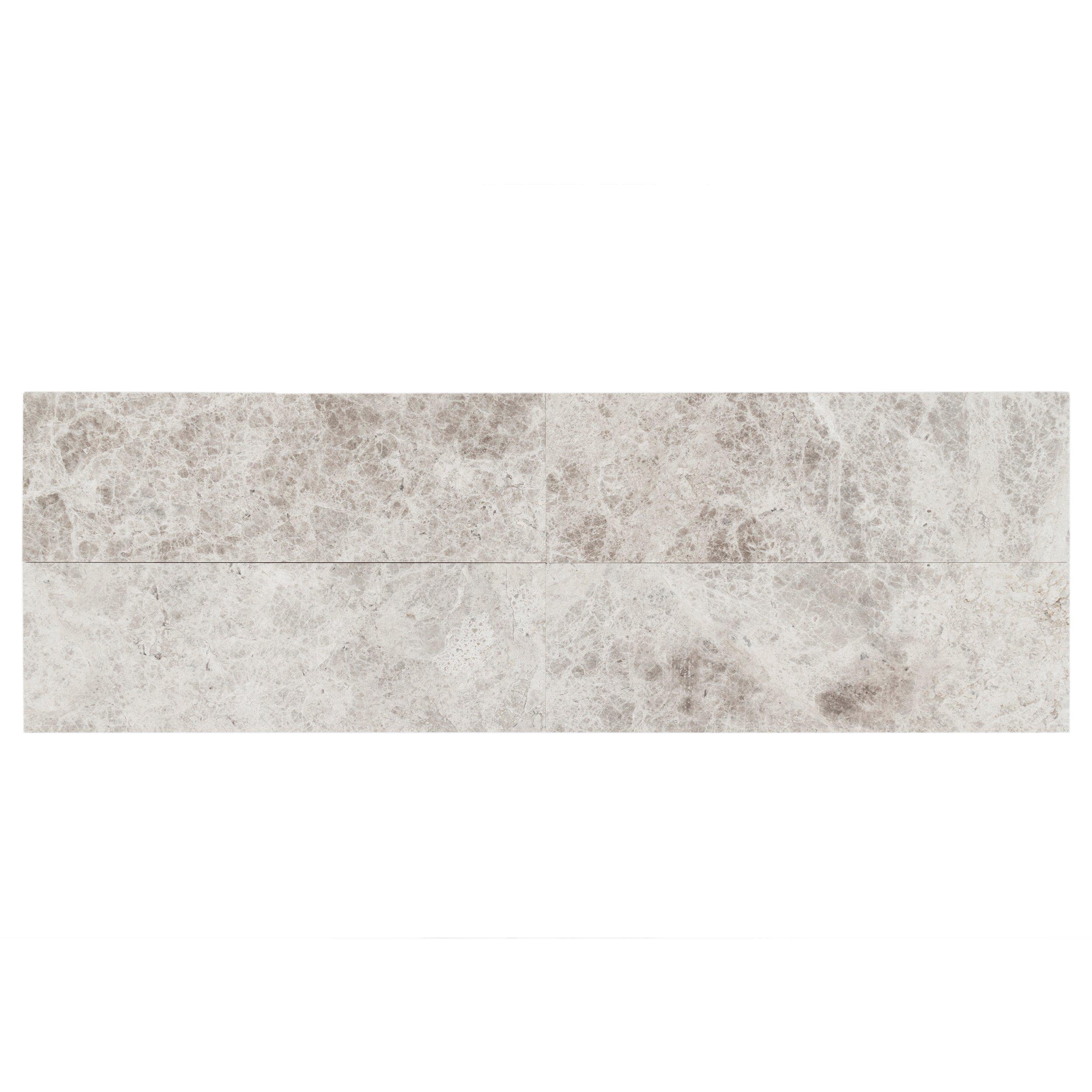 Silver Shadow Polished Marble Tile | Floor & Decor