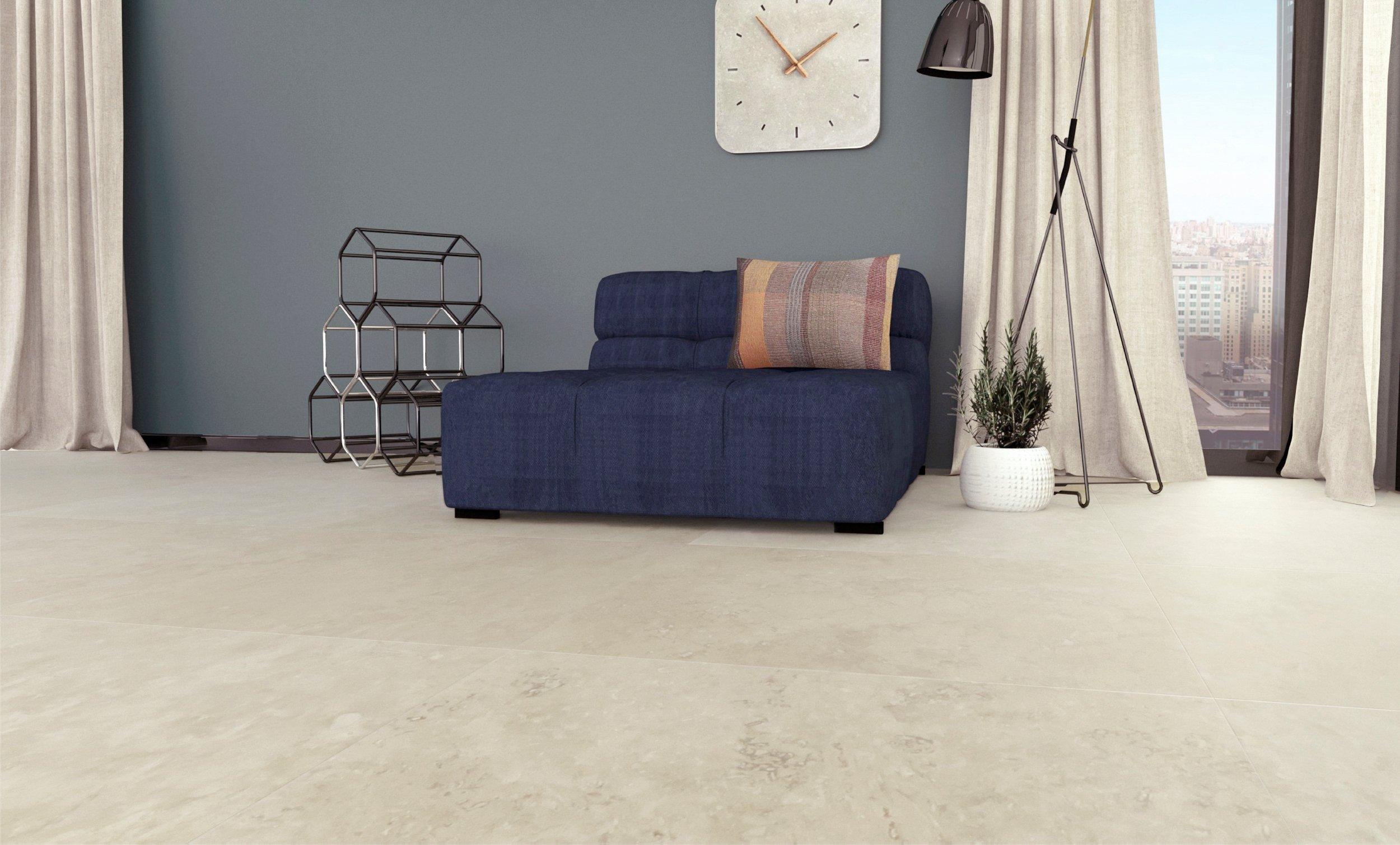 Antique Bergamo Honed Travertine Tile