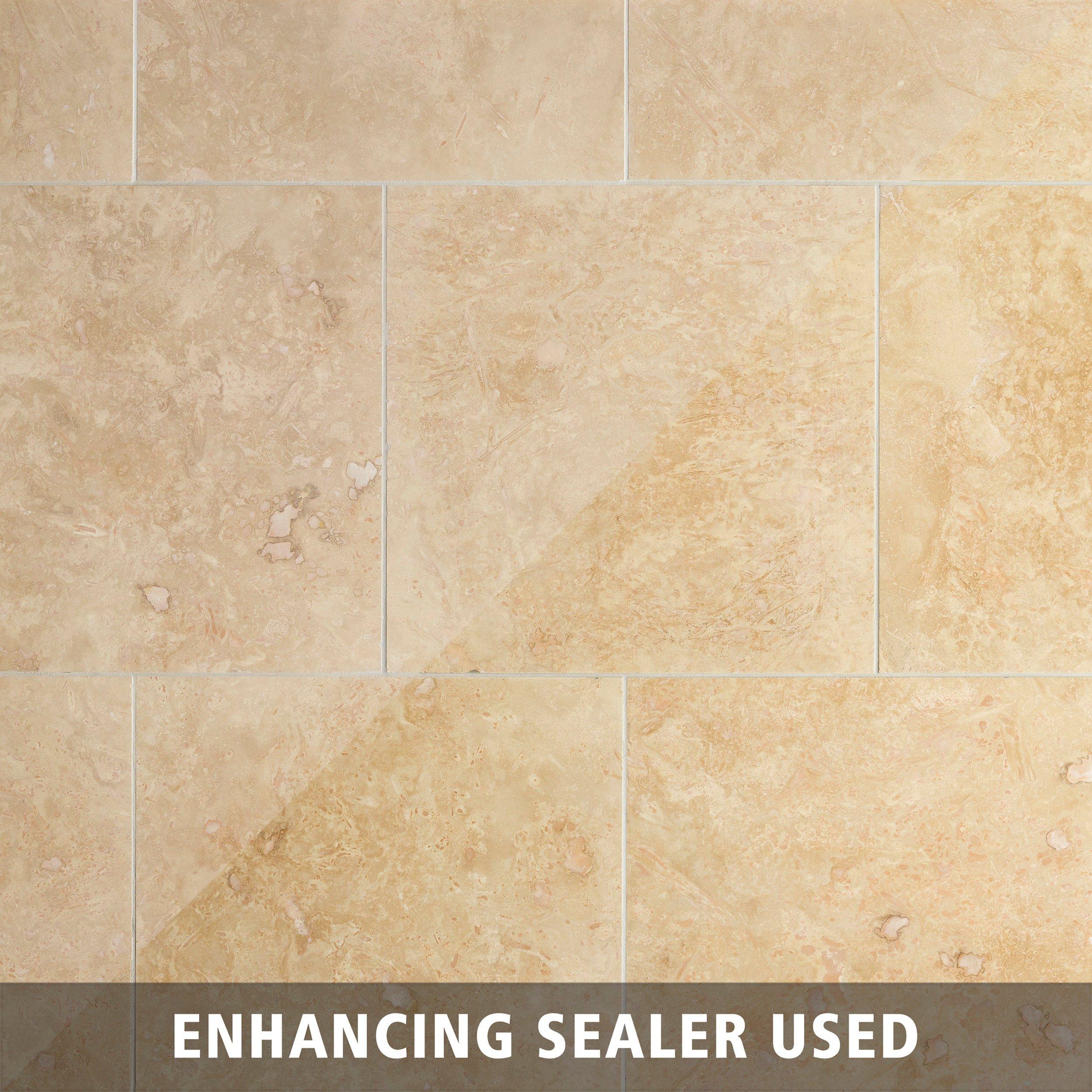 Antique Catania Honed Travertine Tile