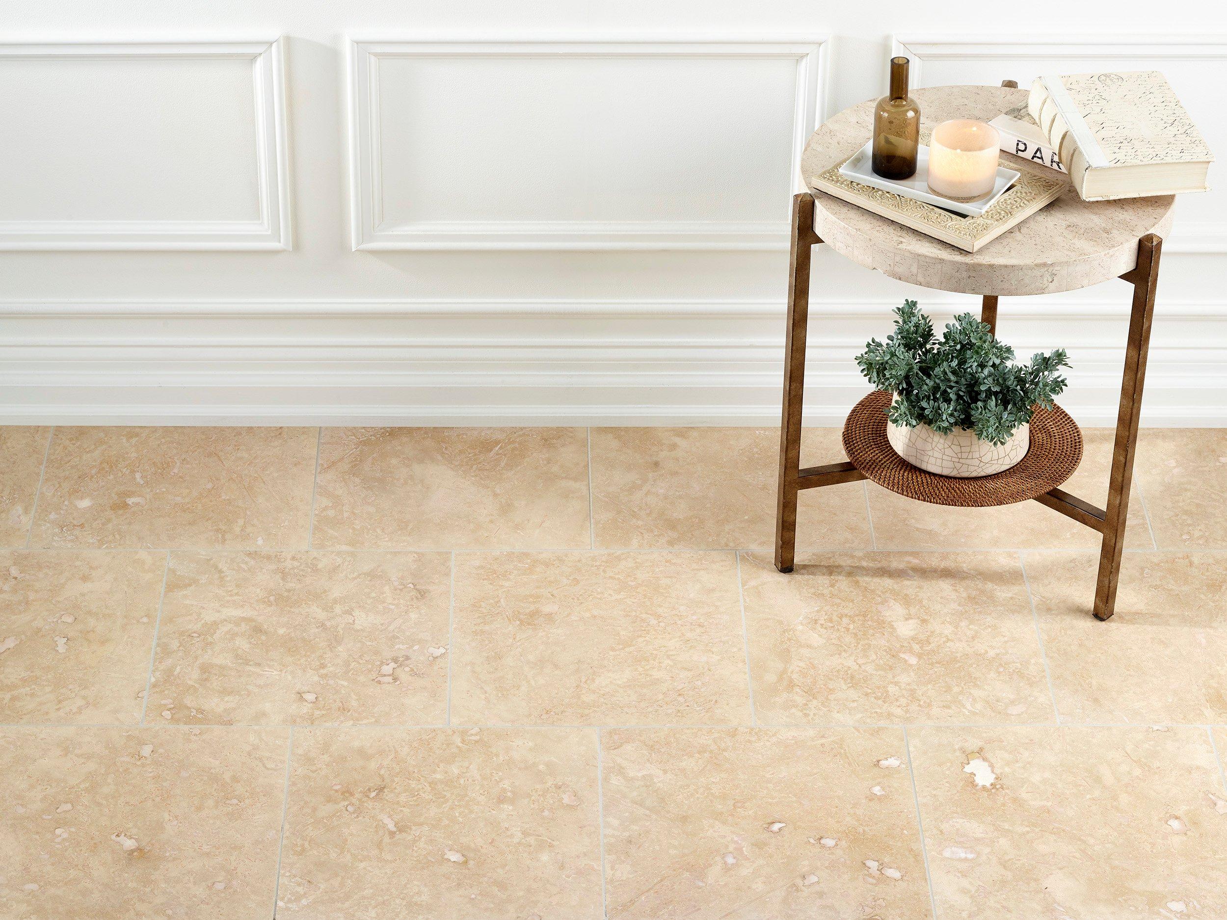 Antique Catania Honed Travertine Tile