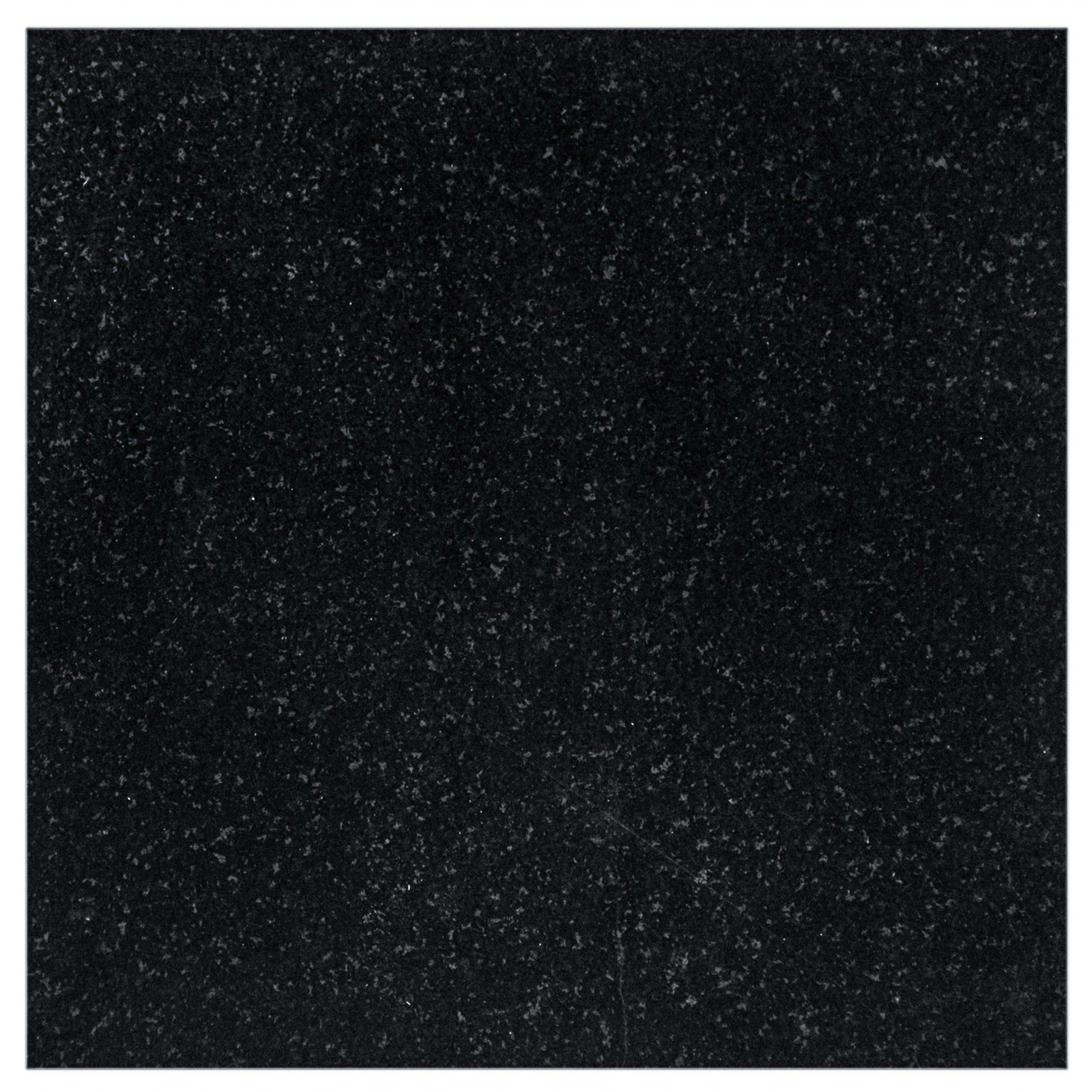 Absolute Black Extra Honed Granite Tile 12x12