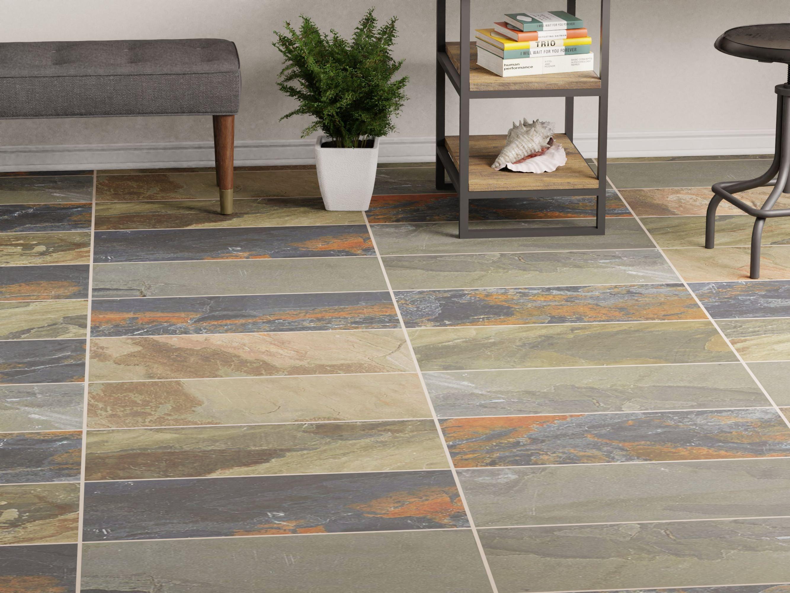 Multicolor Slate Tile