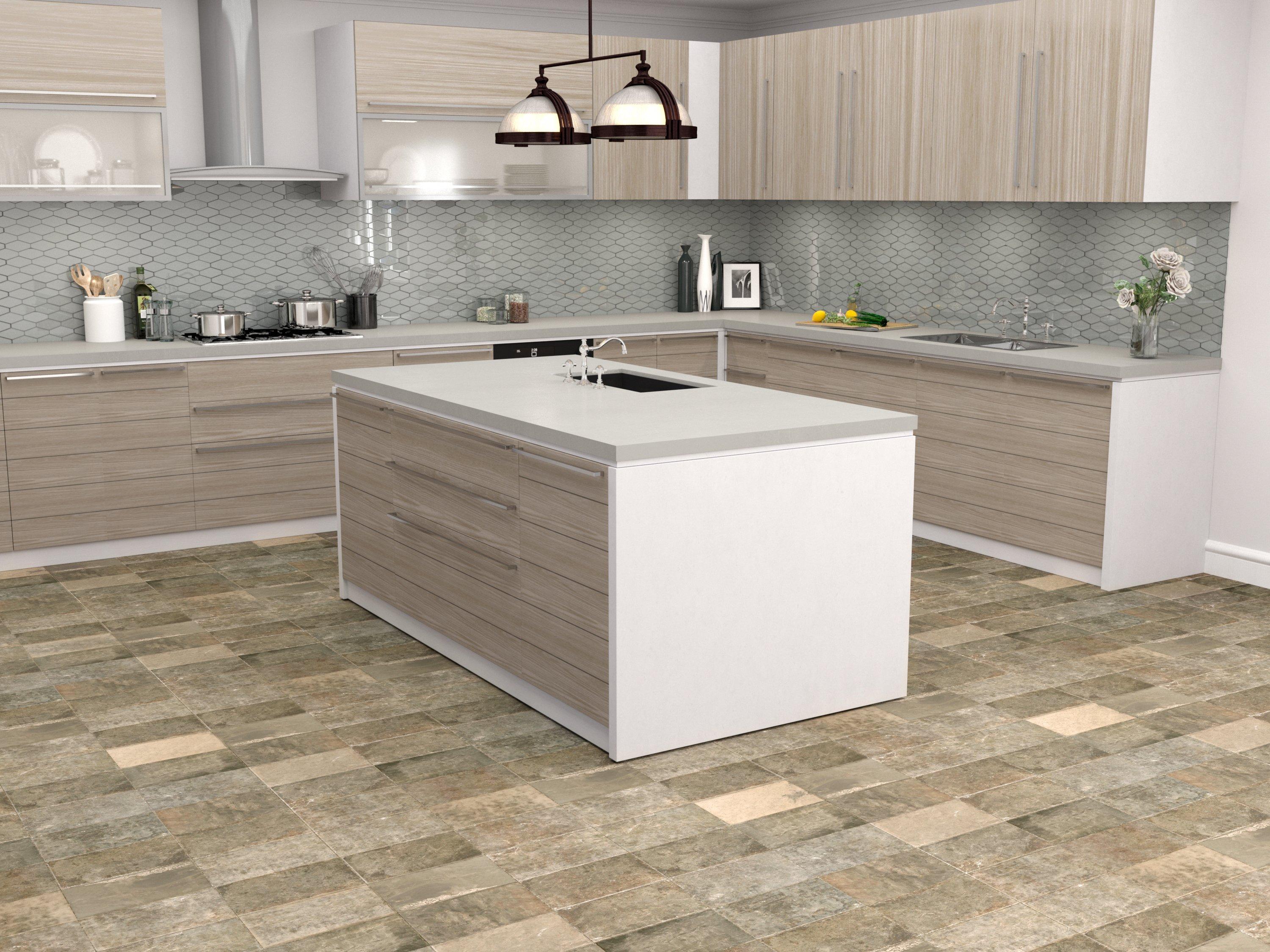 Multi Classic Slate Tile - Slate Flooring & Countertops