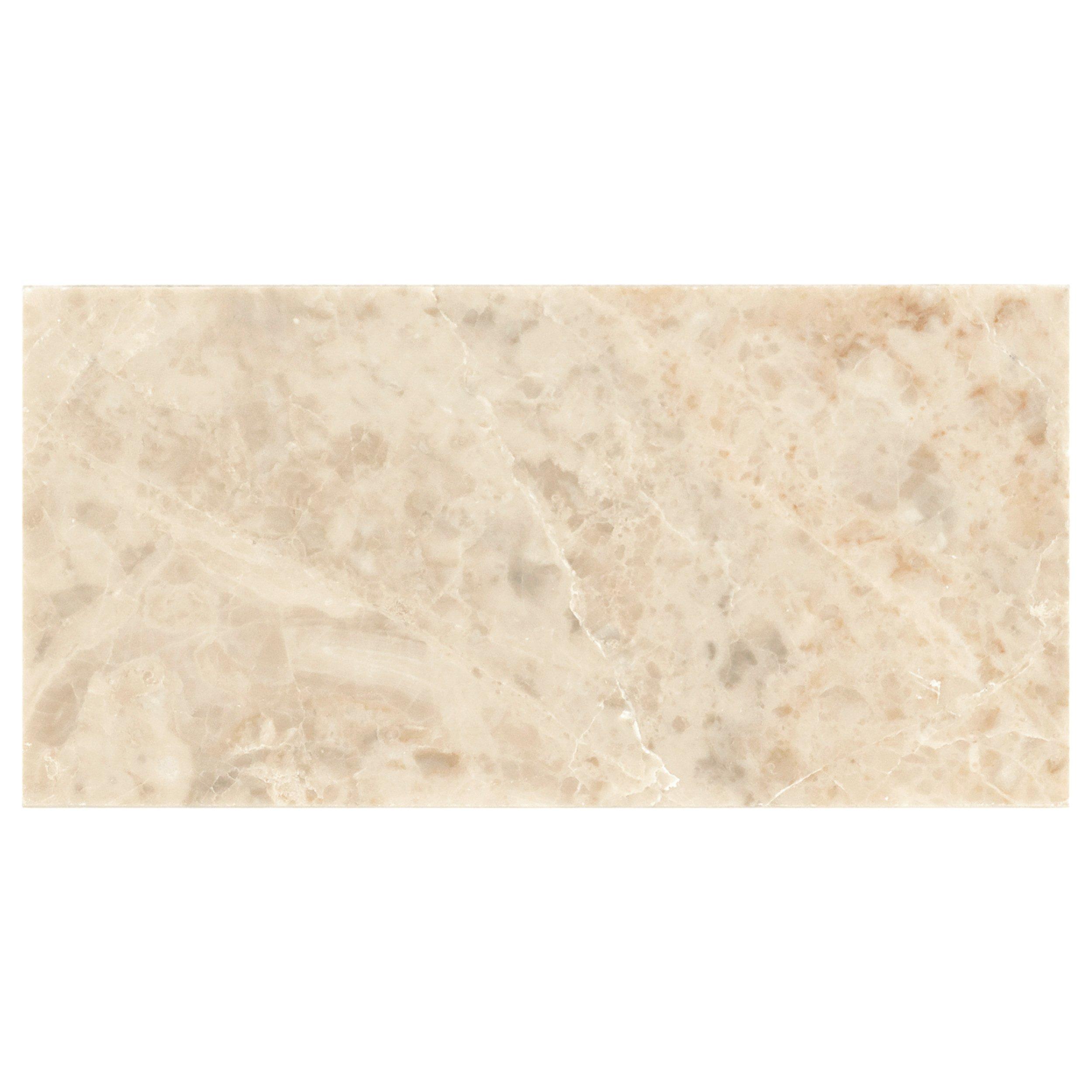 Cappuccino Beige Polished Marble Tile