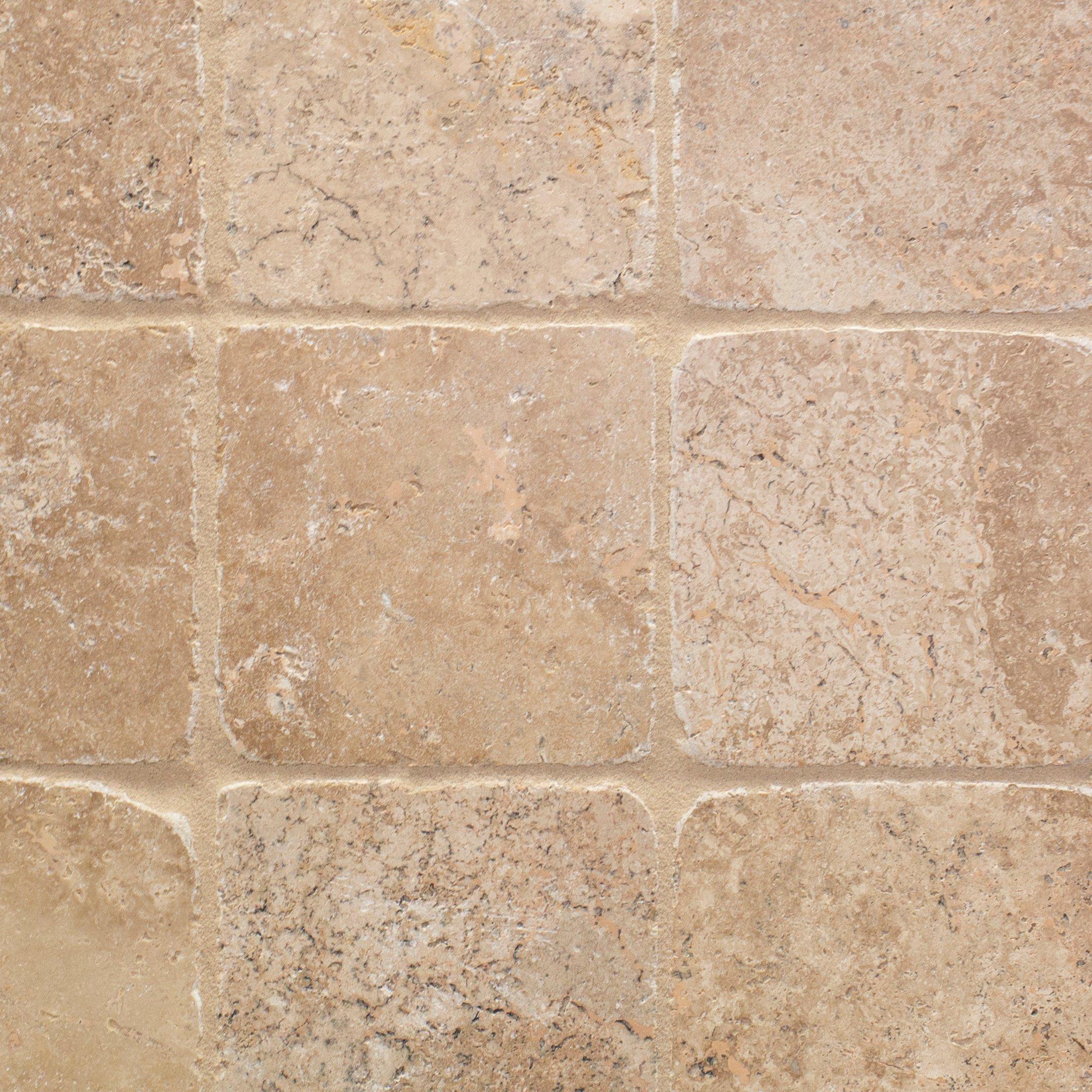travertine noce tumbled tile floor decor flooranddecor