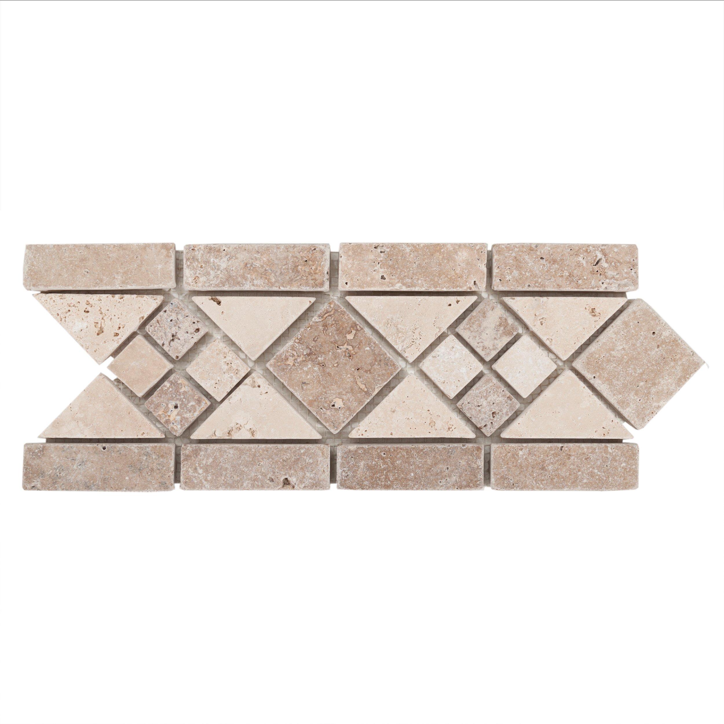 Norna Decorative Travertine Border