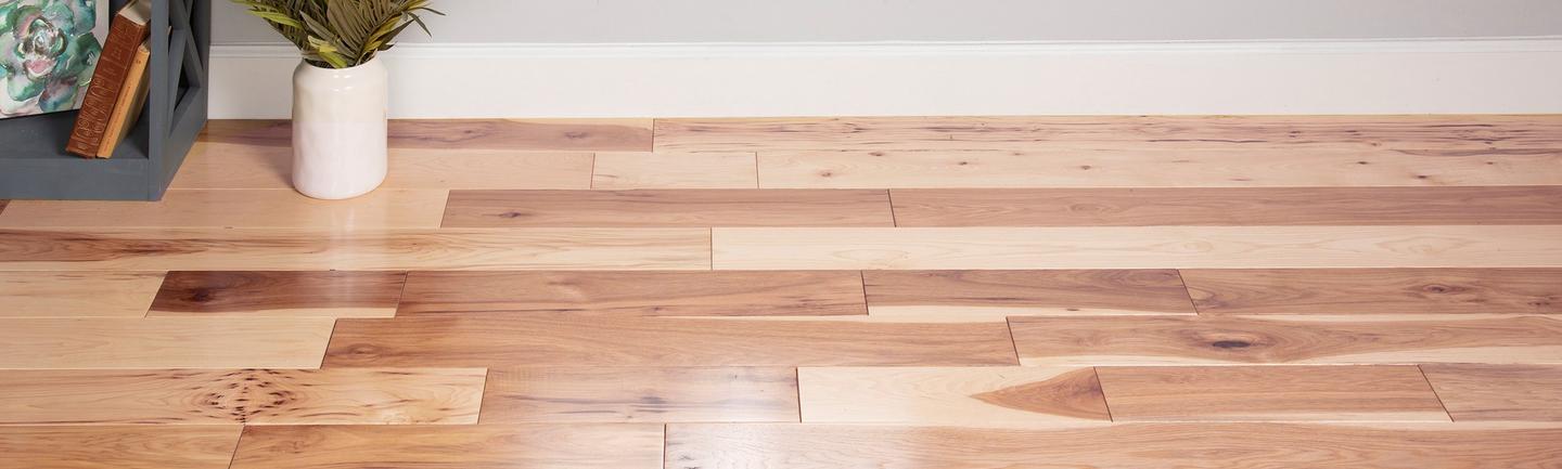 Hickory Wood Flooring and Countertops