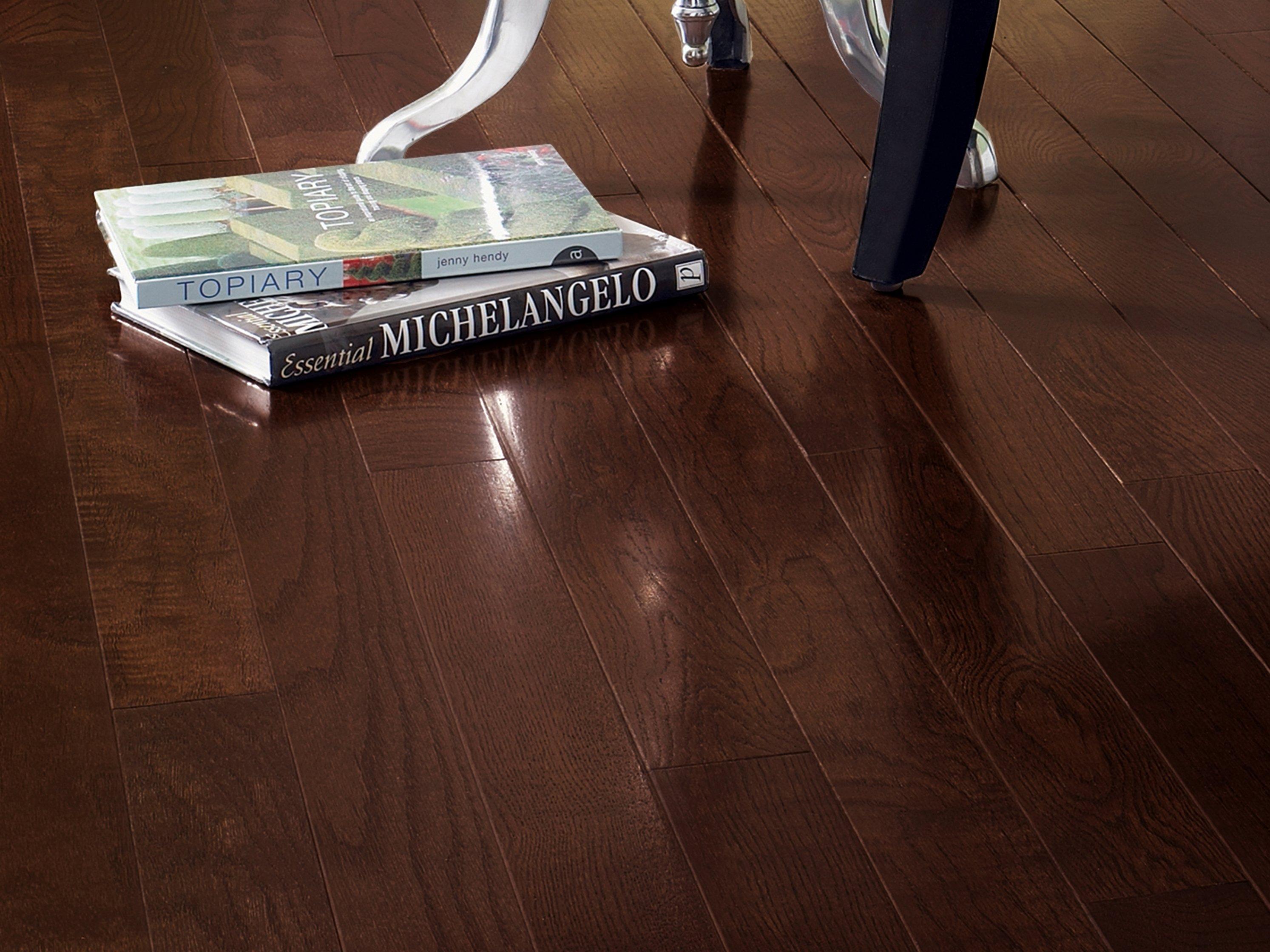 Dark Mocha Oak Smooth Solid Hardwood