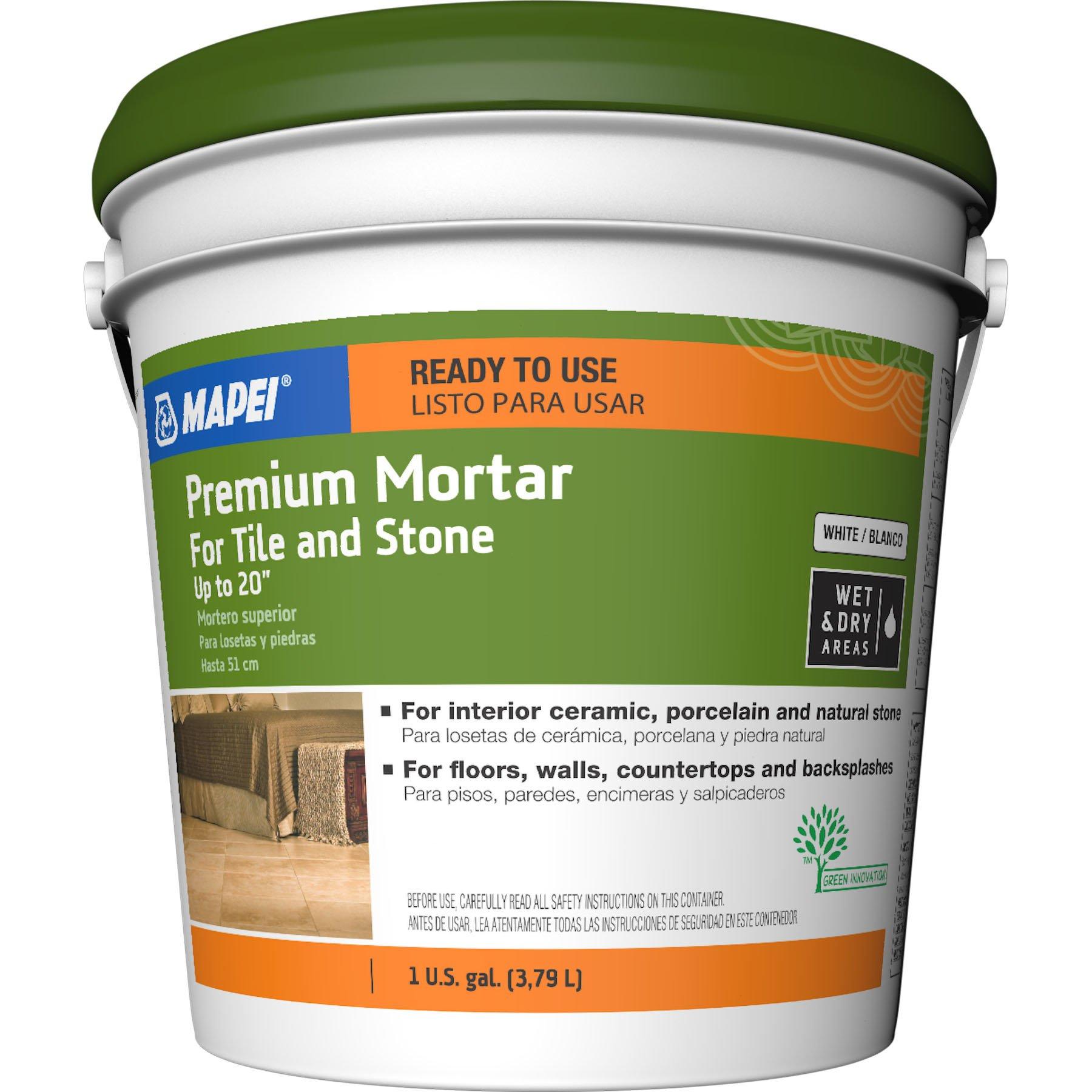 Mapei Premium Premixed Mortar For Tile And Stone Floor And Decor