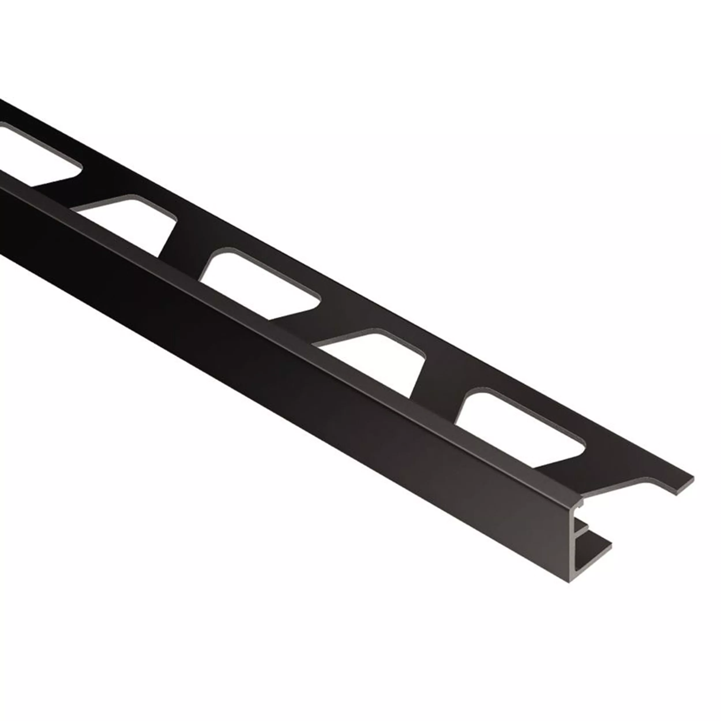 Schluter Jolly Edge 3/8in. Bright Black Aluminum