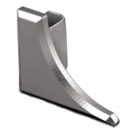 Schluter Dilex-Ahka End Cap Left Aluminum Satin Nickel