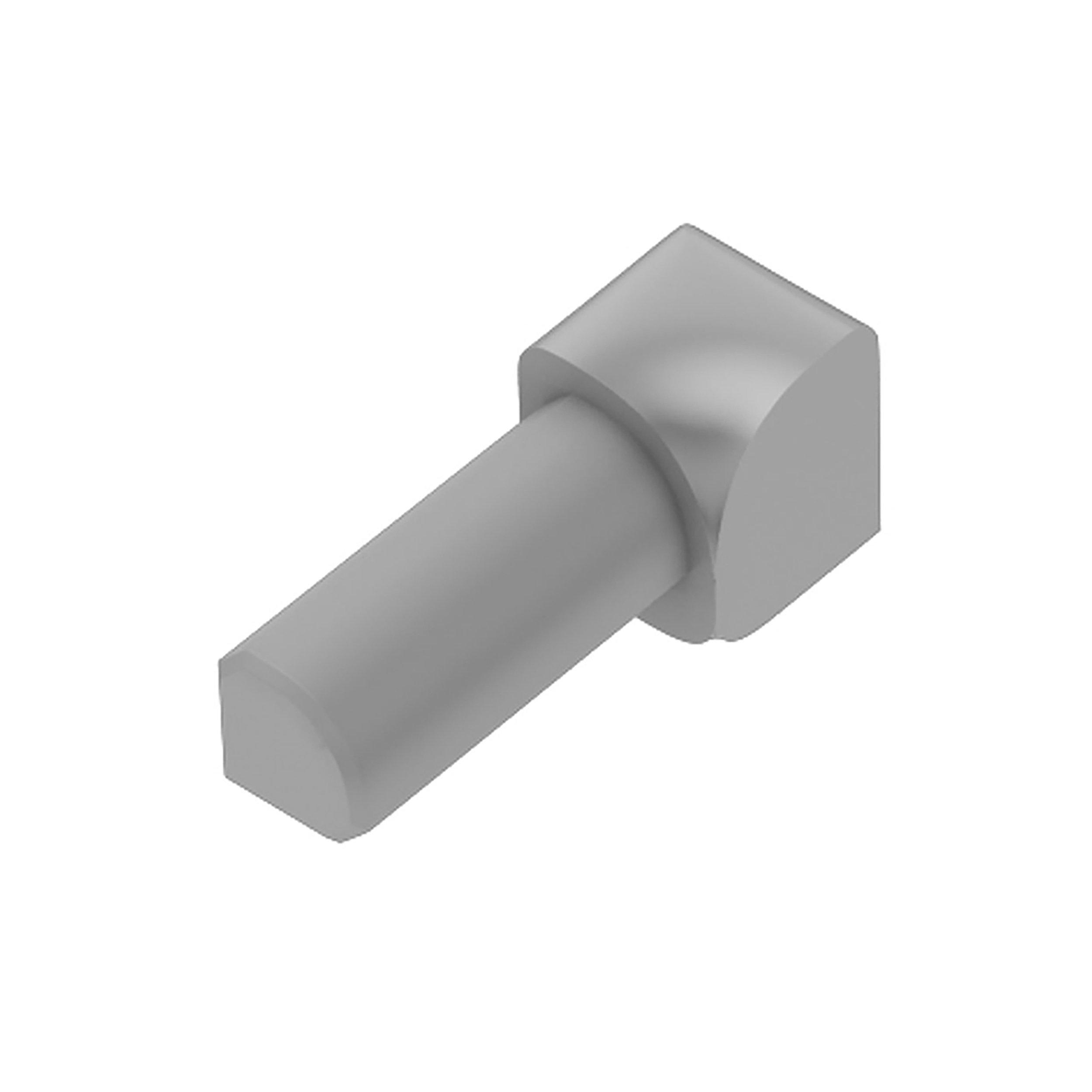 Schluter Rondec In Corner 3/8in. PVC Classic Grey
