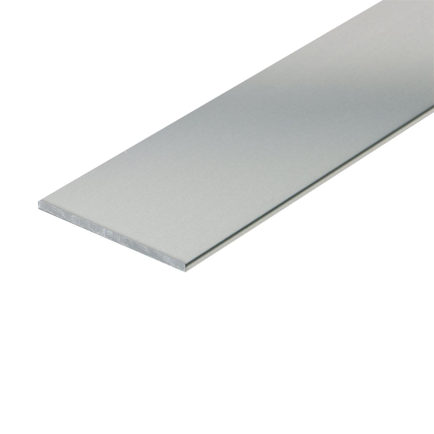 Schluter Rondec Bullnose Trim 1/2in. Aluminum Satin