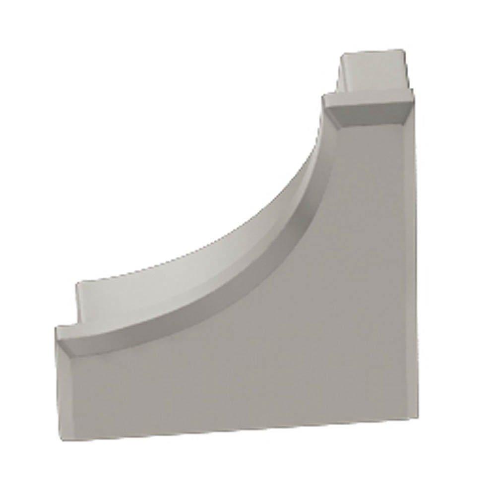 Schluter Dilex-Ahk End Cap Aluminum Satin Nickel