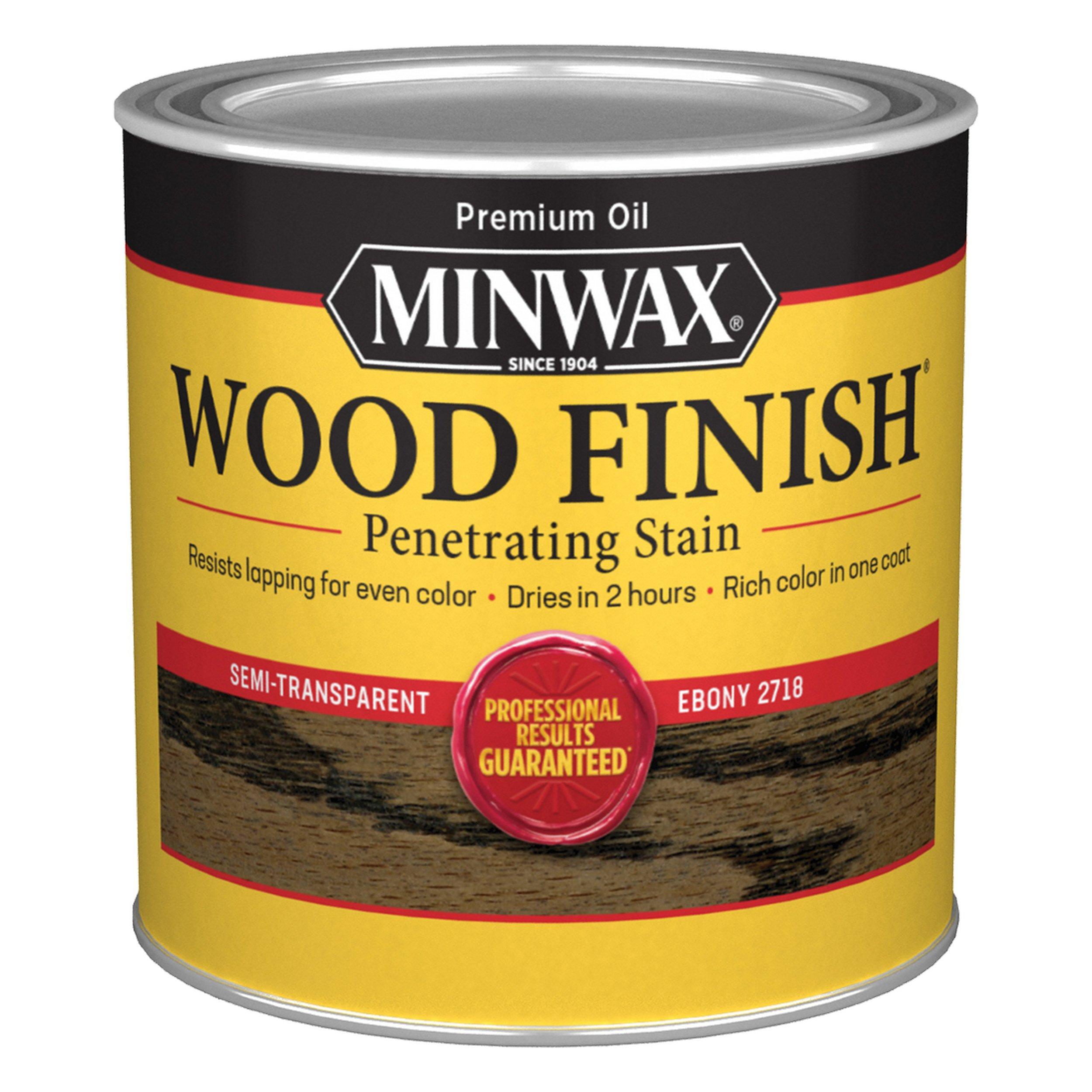 Minwax Ebony 2718 Wood Finish Stain