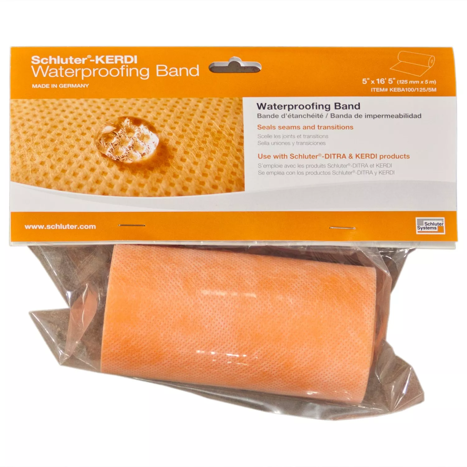 SchluterKerdiBand Waterproofing Strip Floor and Decor