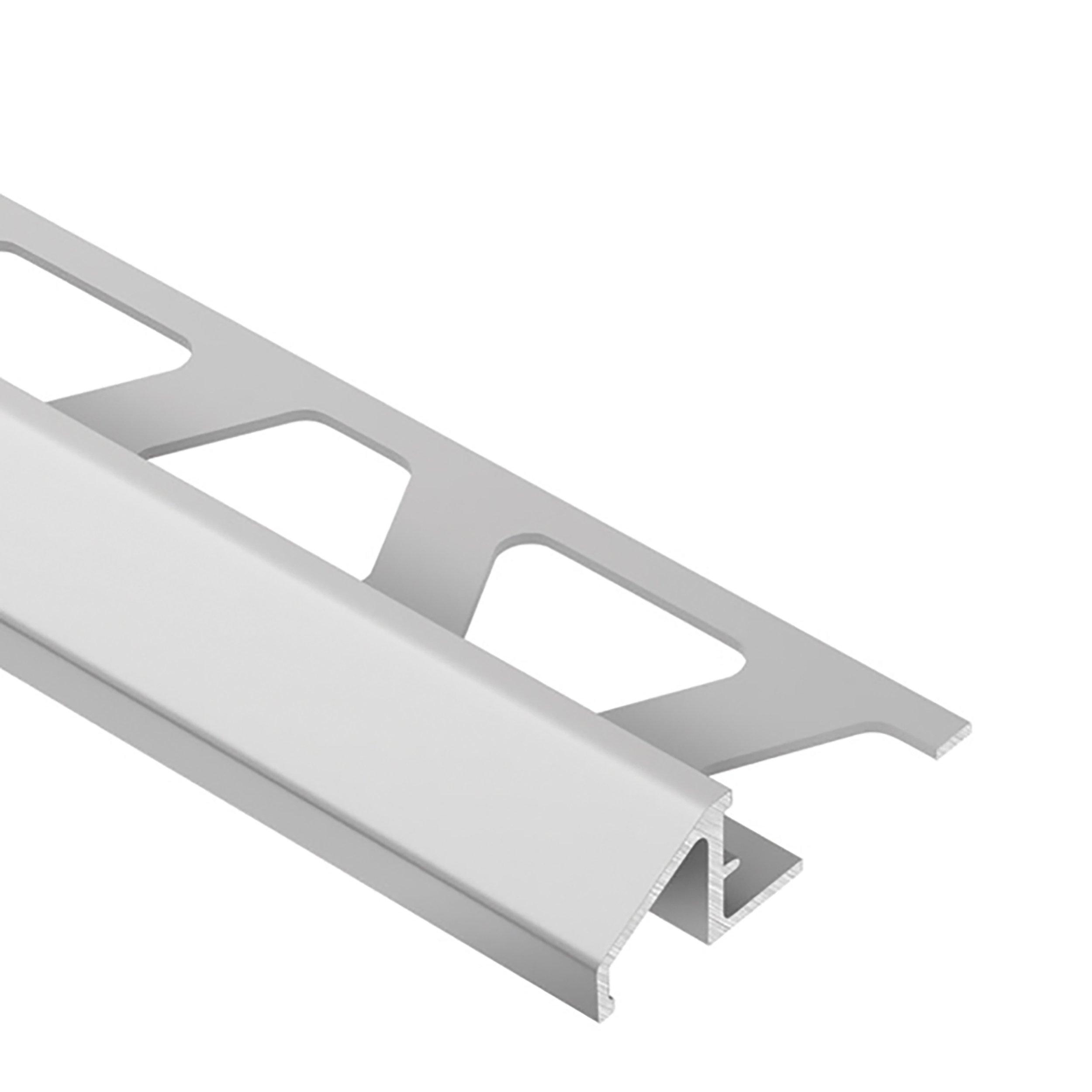 Schluter Reno-U Reducer 3/8in. Aluminum Satin