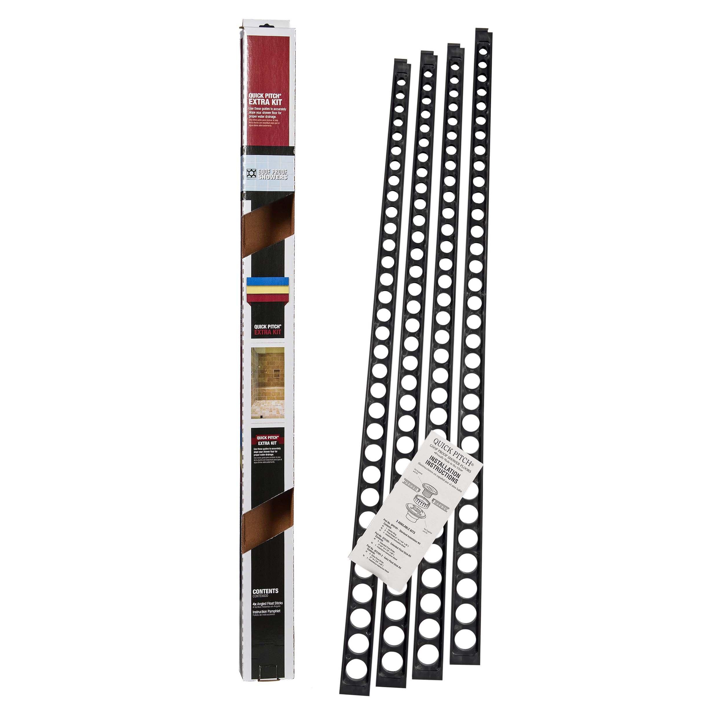 Goof Proof Showers Extra Float Stick Kit
